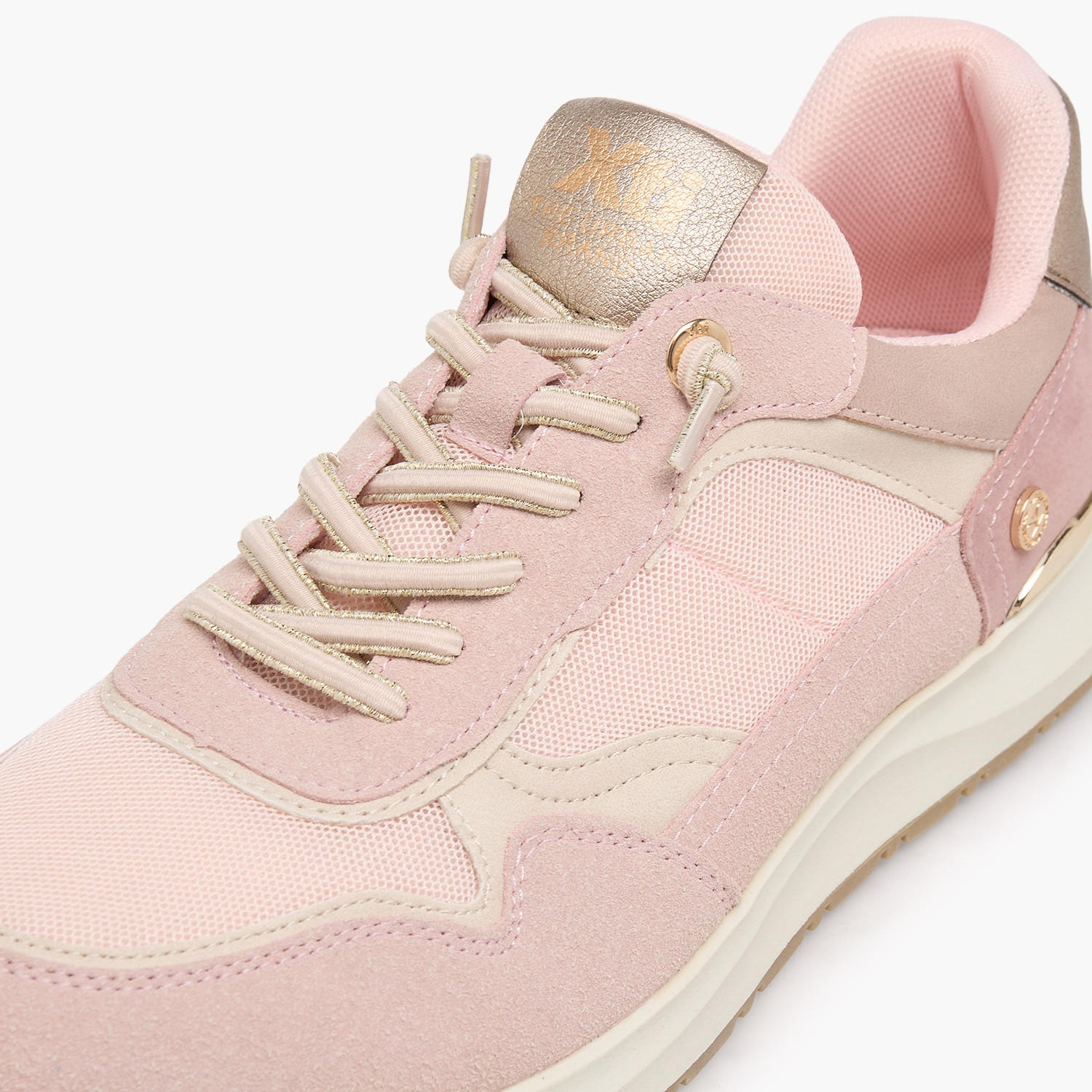حذاء سنيكرز نسائي برقبة كاحل بارز الملمس من إكس تي آي-women-shoes-sneakers-image-4