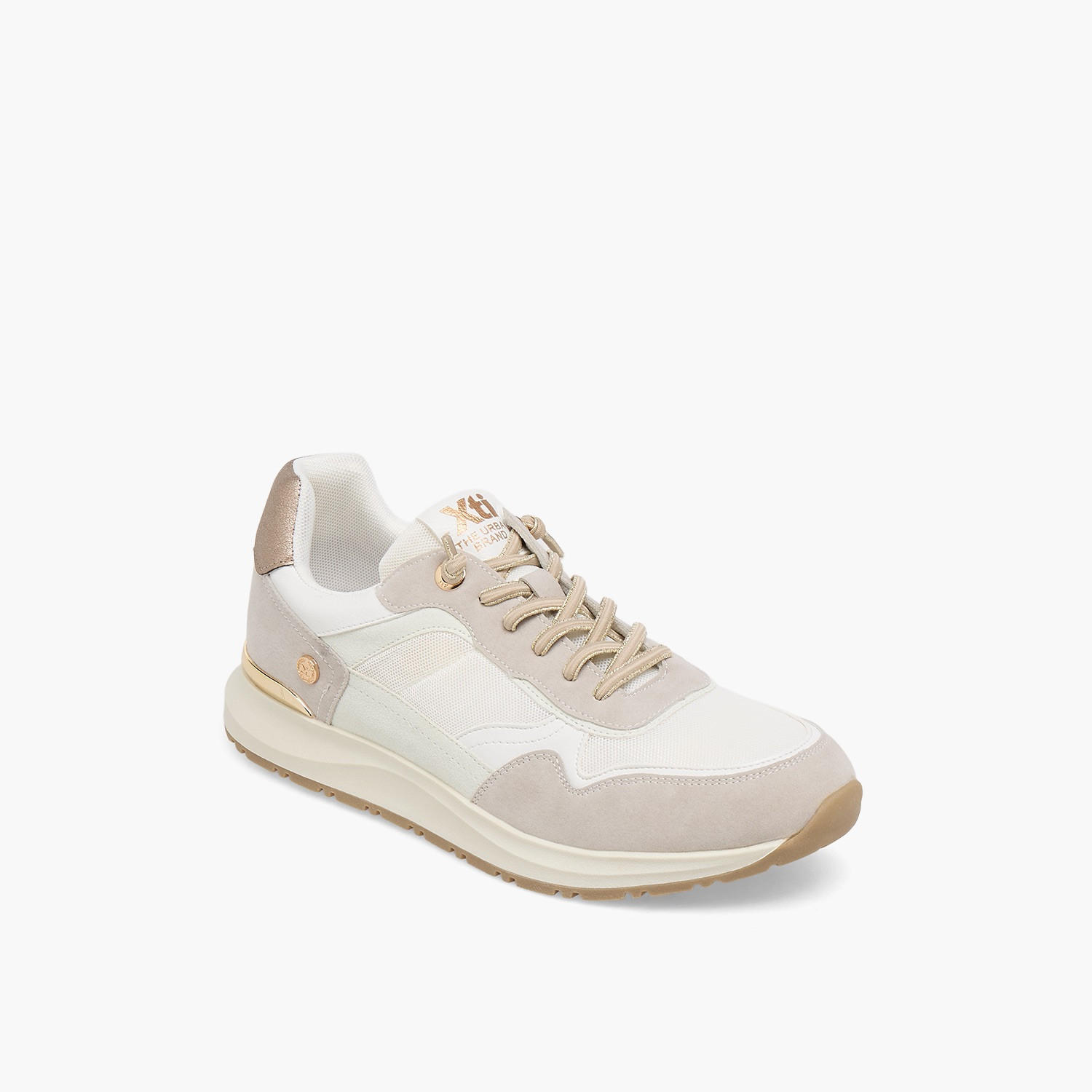 حذاء سنيكرز نسائي برقبة كاحل بارز الملمس من إكس تي آي-women-shoes-sneakers-image-2