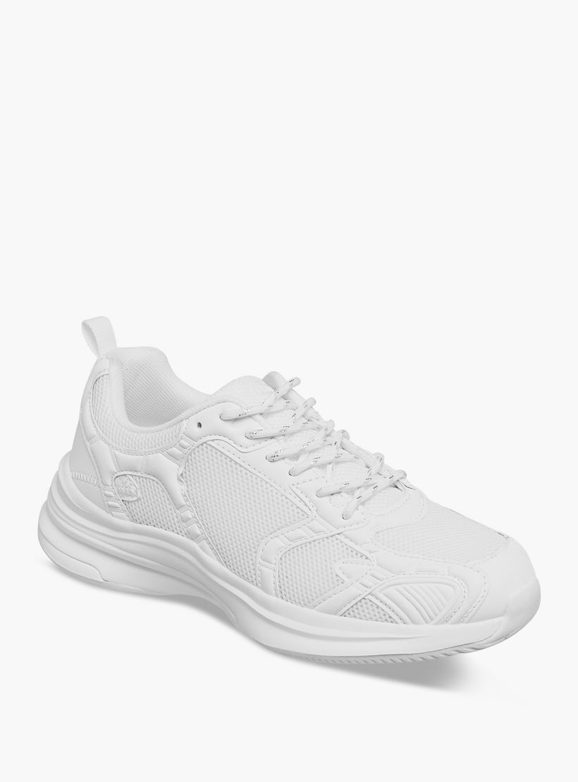 Missy Panelled Sneakers with Lace-Up Closure-women-shoes-sneakers-image-2