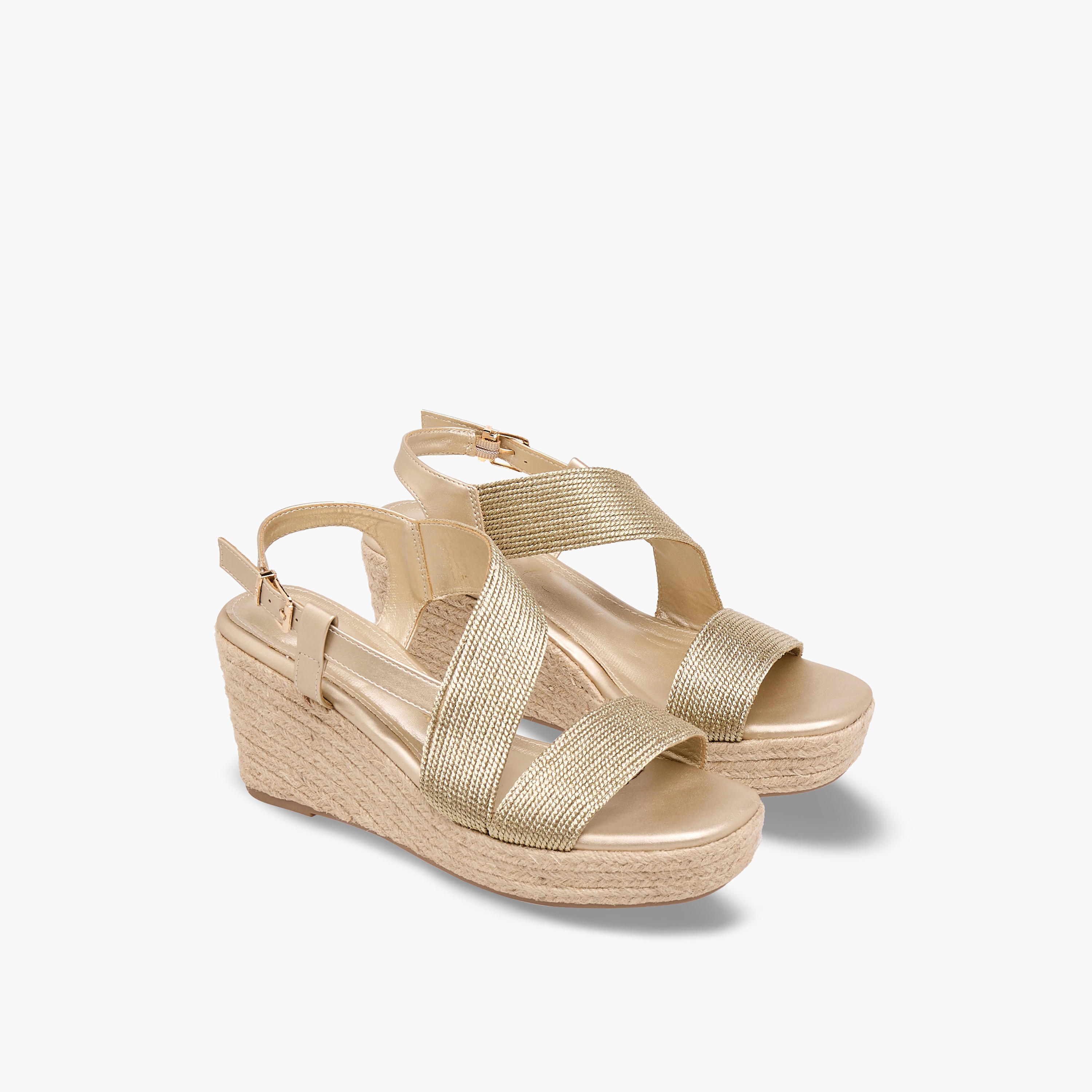 صندل إسبادريل بكعب ويدج للنساء من إكس تي واي-women-shoes-sandals-heeled-image-1