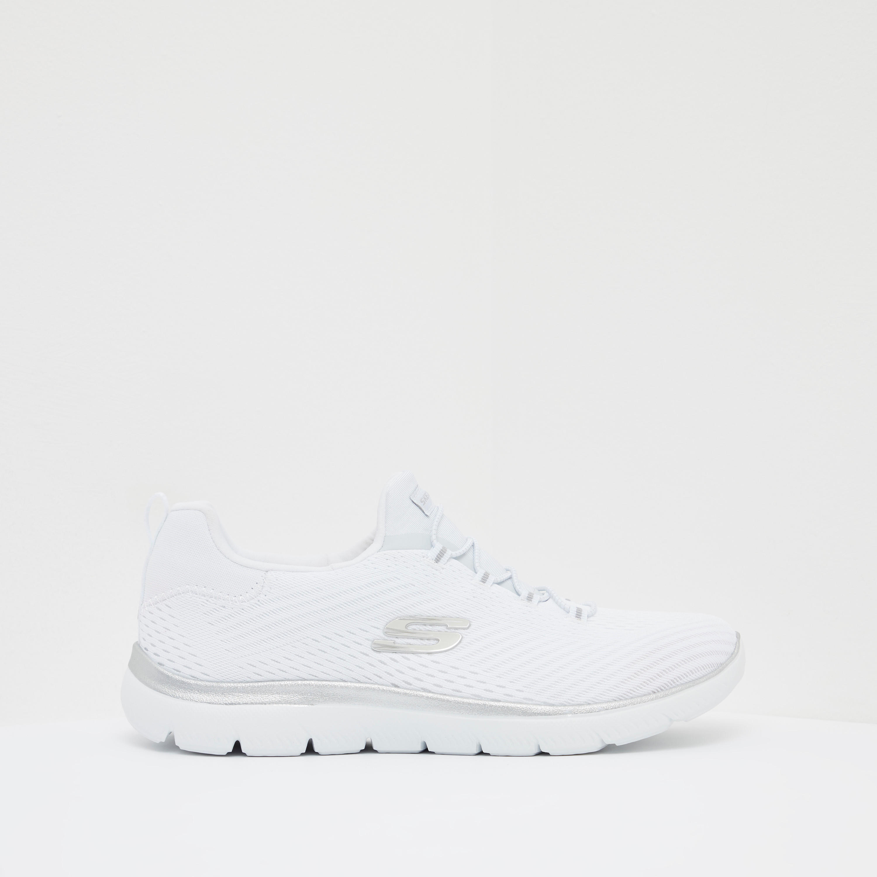 Skechers Women's Summits Slip-On Lace-Up Trainers - 149036-WSL-sports-women-shoes-image-1