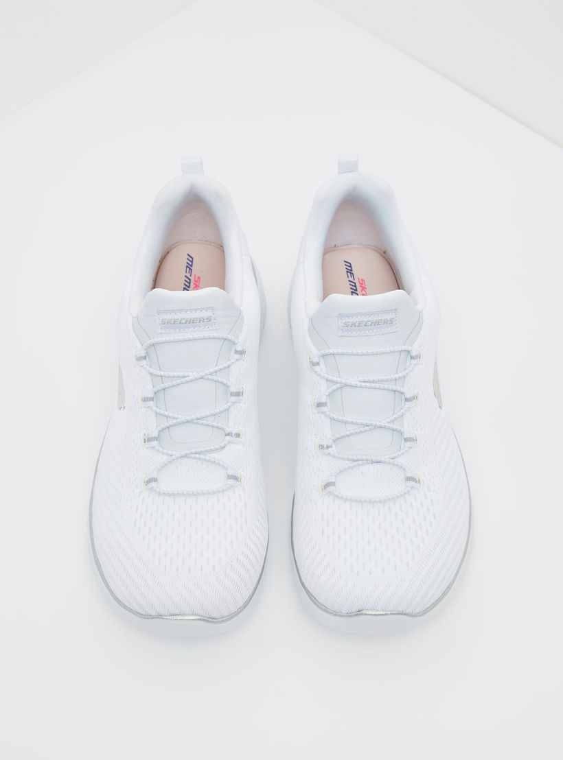 Skechers Women's Summits Slip-On Lace-Up Trainers - 149036-WSL-sports-women-shoes-image-3