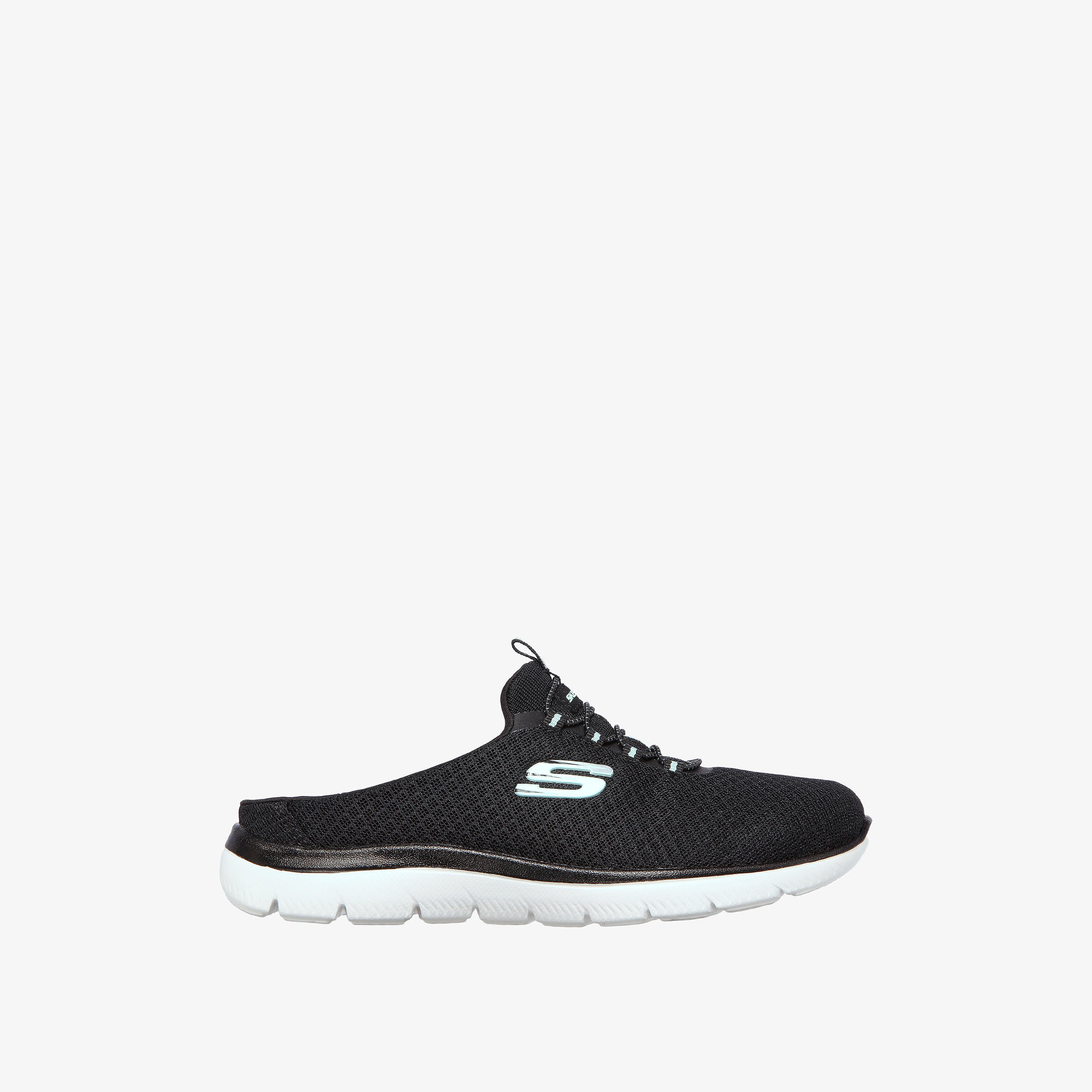 حذاء سنيكرز ساميتس سهل الارتداء من سكتشرز - 149529-BKAQ-women-shoes-flats-mules-image-1