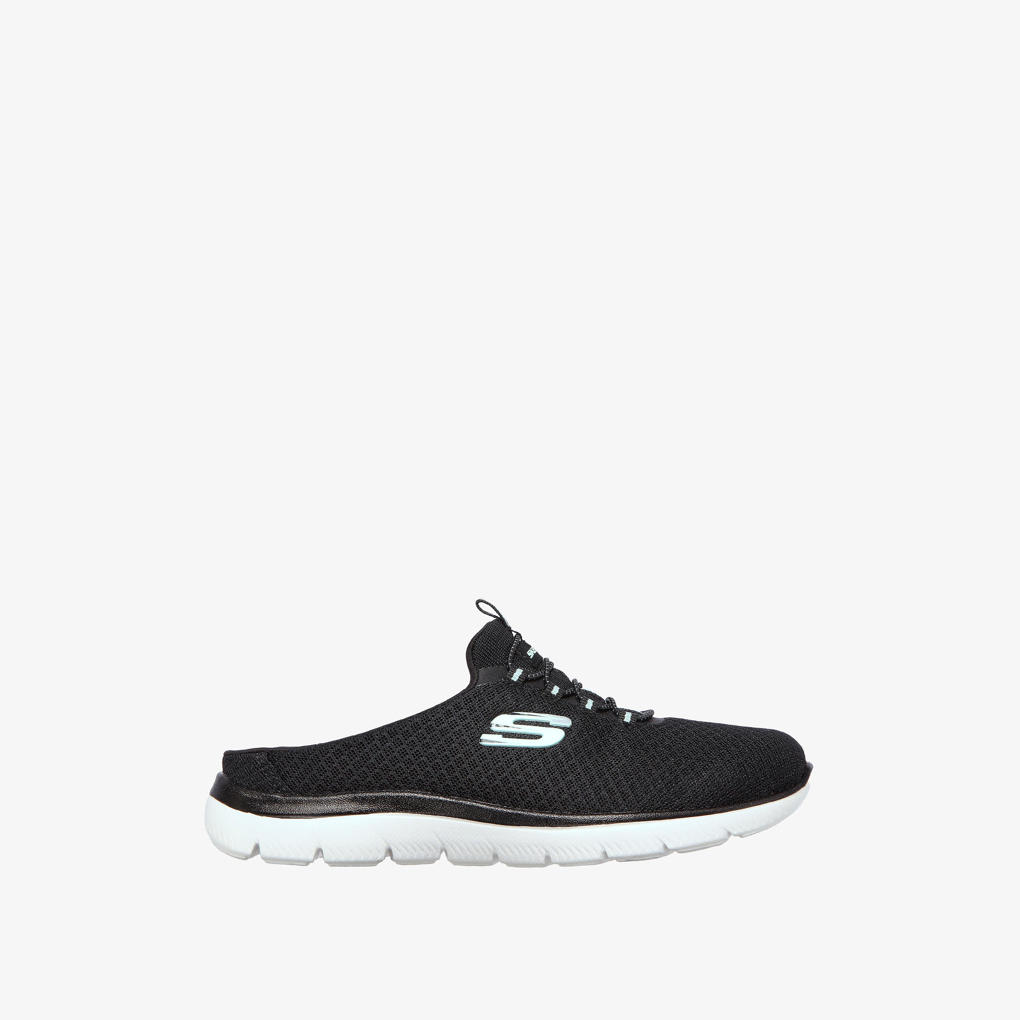 حذاء سنيكرز ساميتس سهل الارتداء من سكتشرز - 149529-BKAQ-women-shoes-flats-mules-image-5