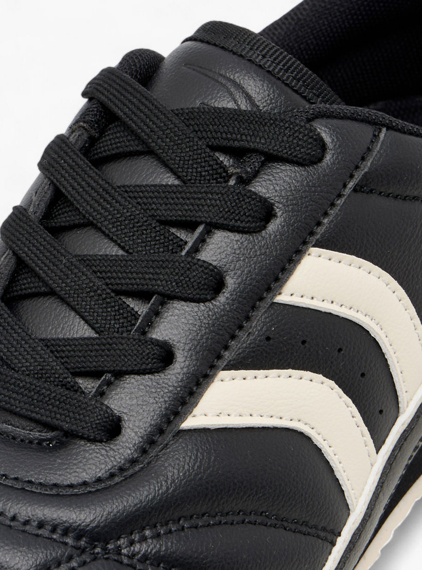 Dash Panelled Sneakers with Lace-Up Closure-women-shoes-sneakers-image-5