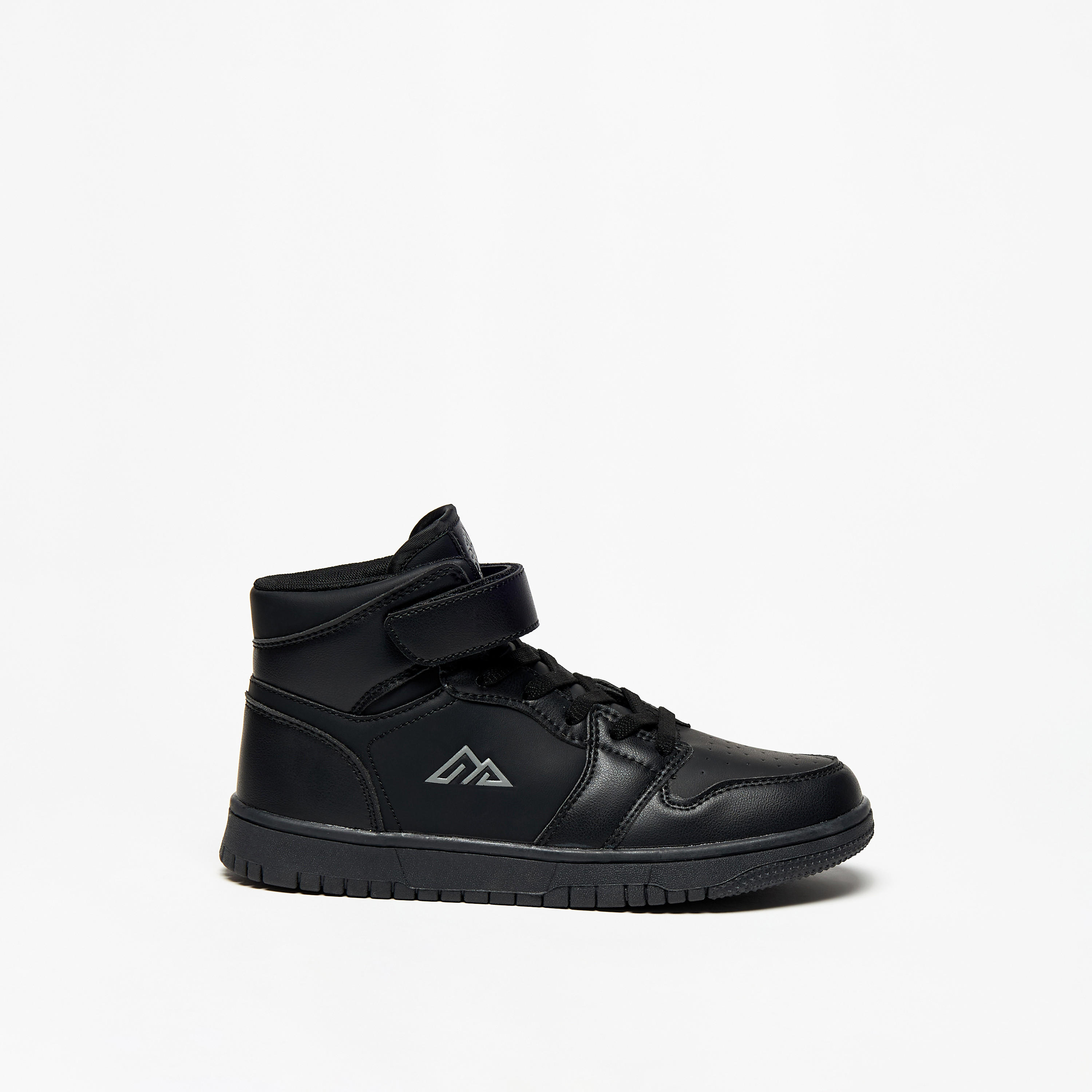 حذاء سنيكرز بشريط إغلاق لاصق ورقبة عالية للأطفال من أوكلان من شو إكسبرس-girls-shoes-sneakers-image-3
