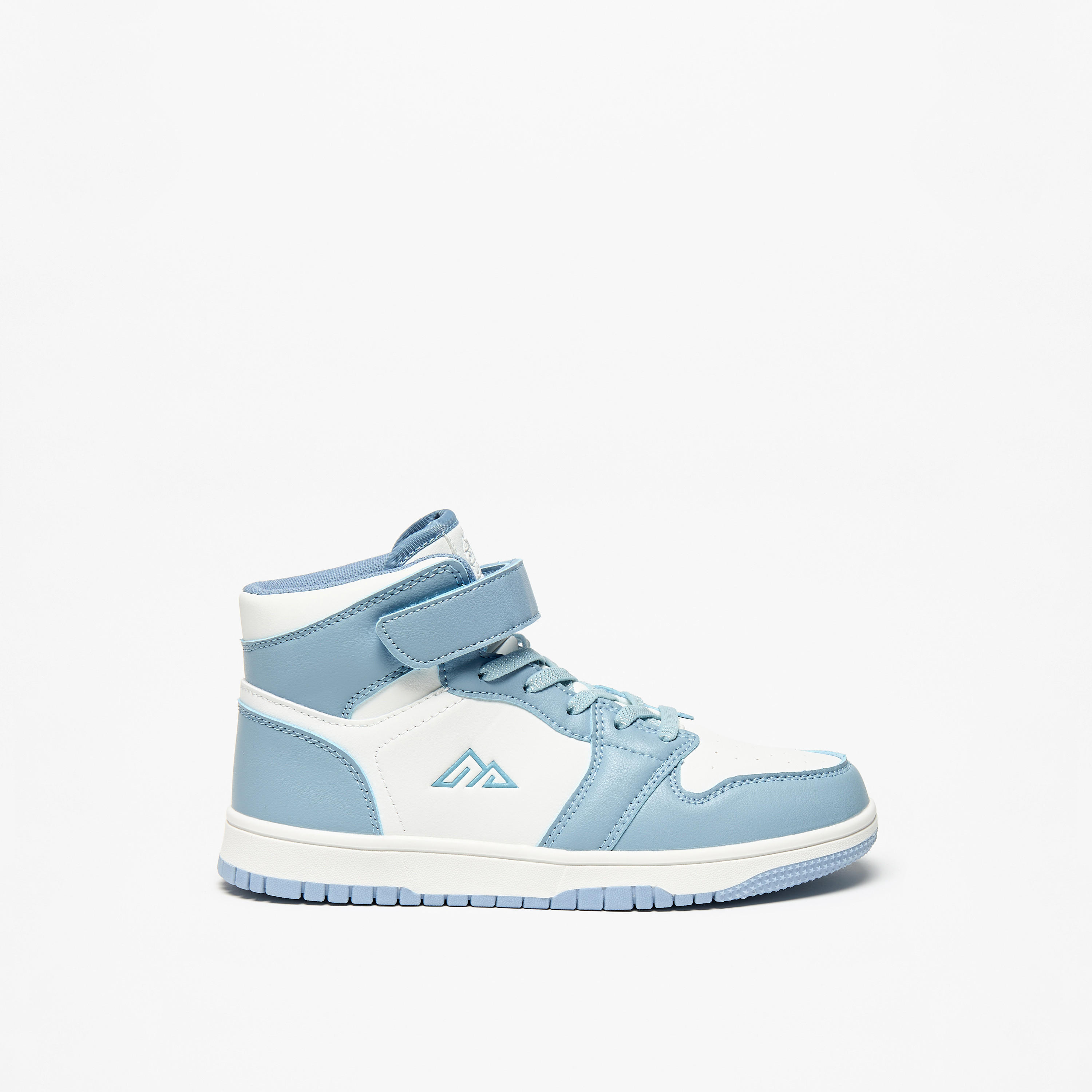 حذاء سنيكرز بشريط إغلاق لاصق ورقبة عالية وألواح من أوكلان من شو إكسبرس-girls-shoes-sneakers-image-3