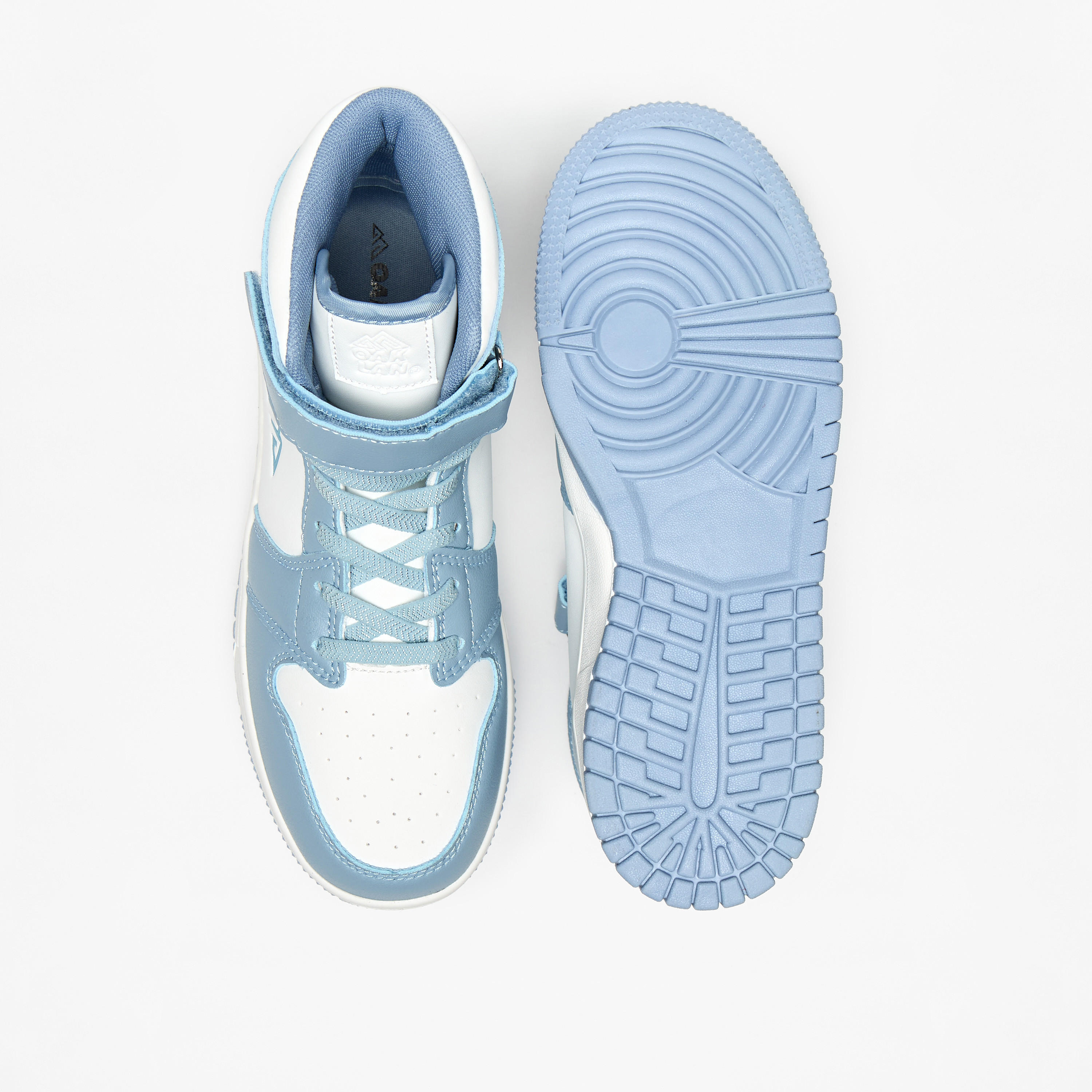 حذاء سنيكرز بشريط إغلاق لاصق ورقبة عالية وألواح من أوكلان من شو إكسبرس-girls-shoes-sneakers-image-4