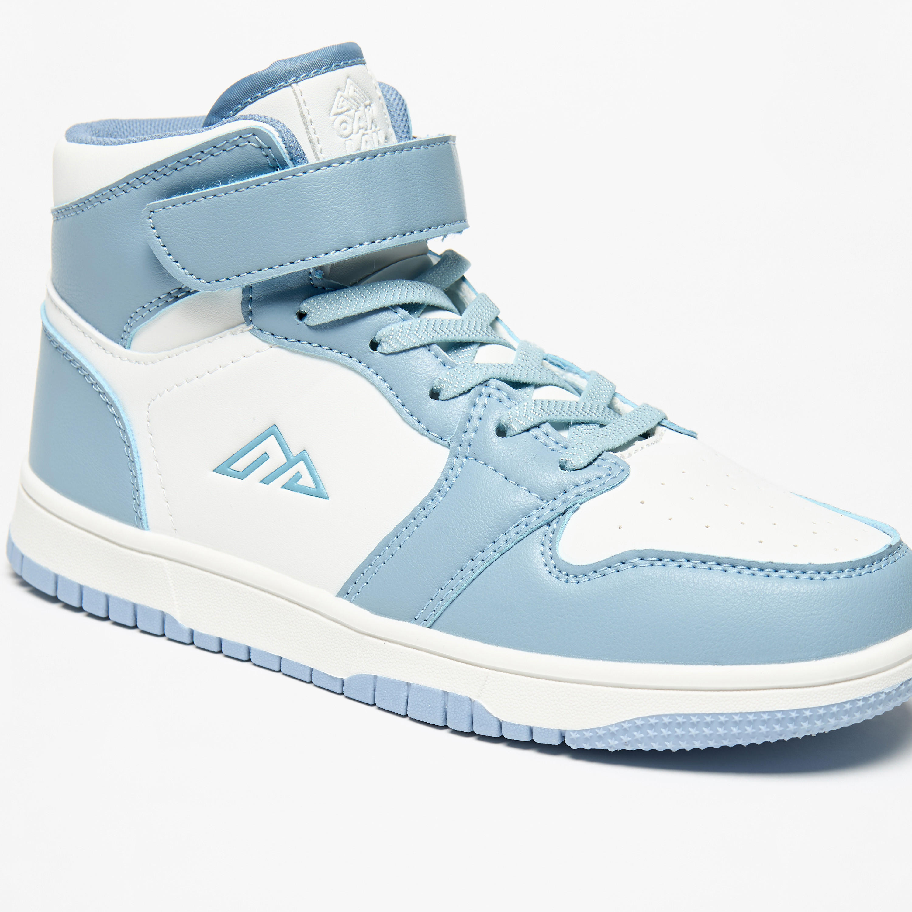 حذاء سنيكرز بشريط إغلاق لاصق ورقبة عالية وألواح من أوكلان من شو إكسبرس-girls-shoes-sneakers-image-5