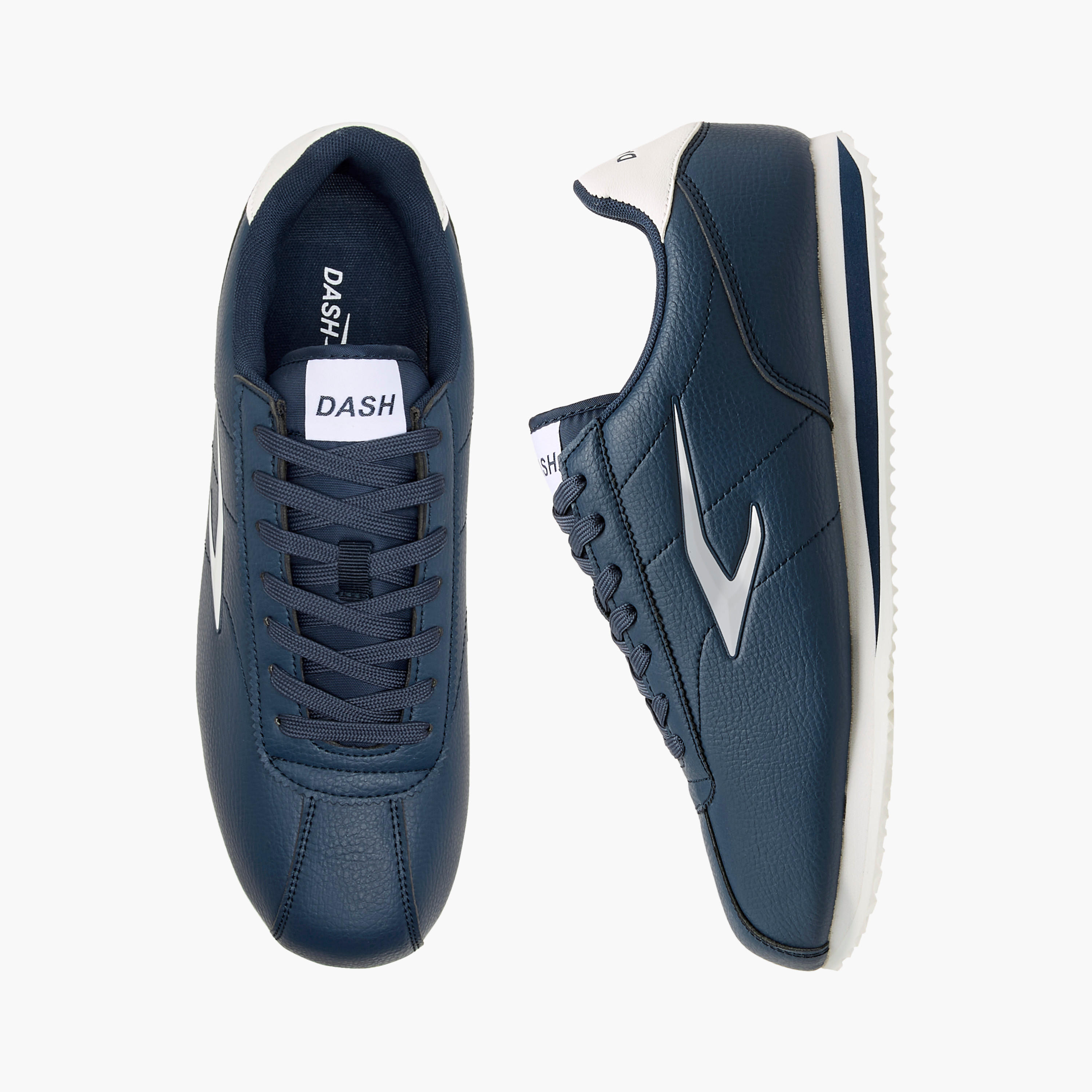 Dash Panelled Lace-Up Sneakers-men-shoes-sneakers-image-1