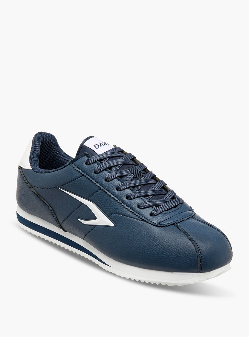 Dash Panelled Lace-Up Sneakers-men-shoes-sneakers-image-3
