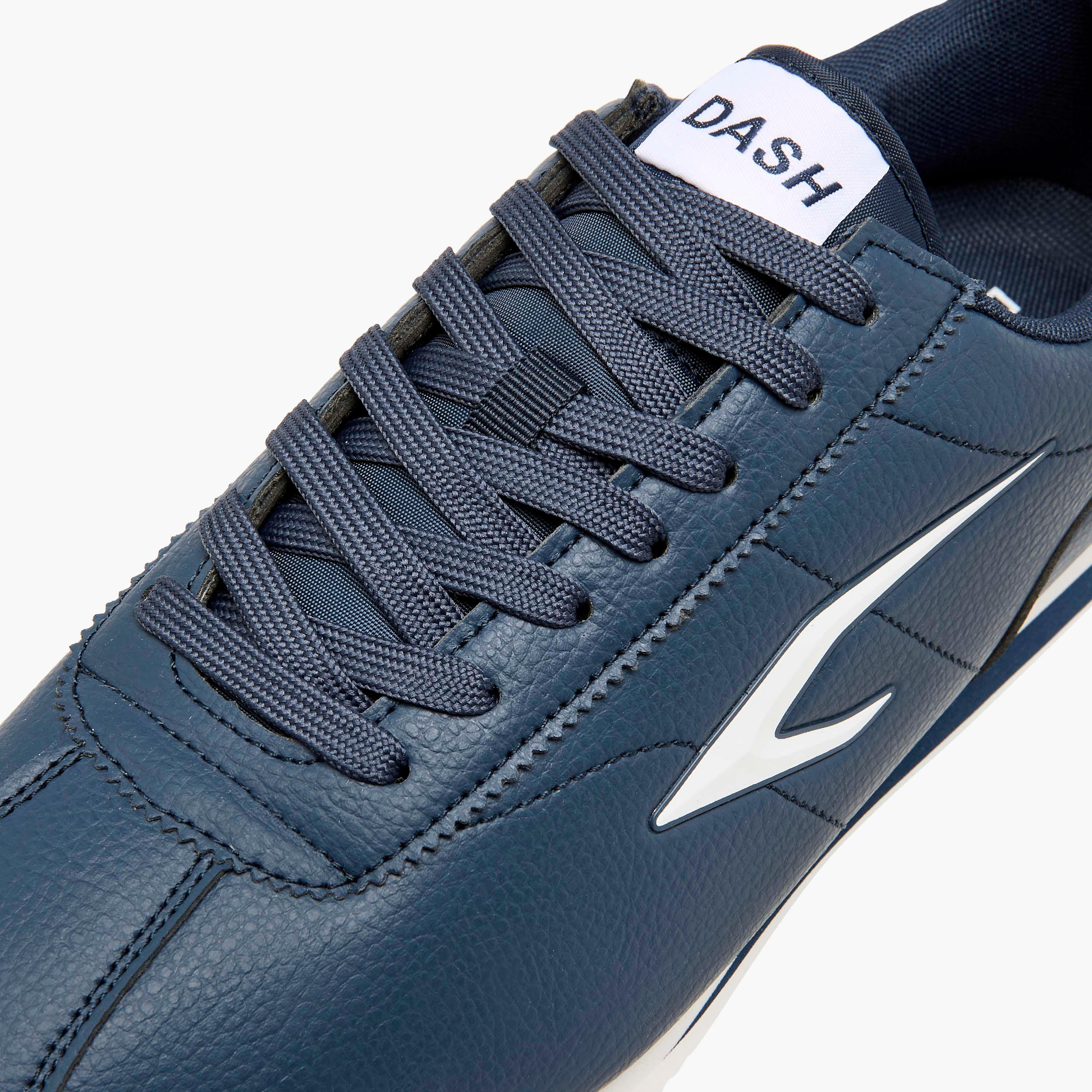 Dash Panelled Lace-Up Sneakers-men-shoes-sneakers-image-5