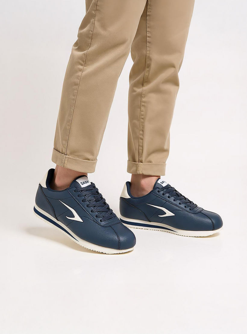 Dash Panelled Lace-Up Sneakers-men-shoes-sneakers-image-2