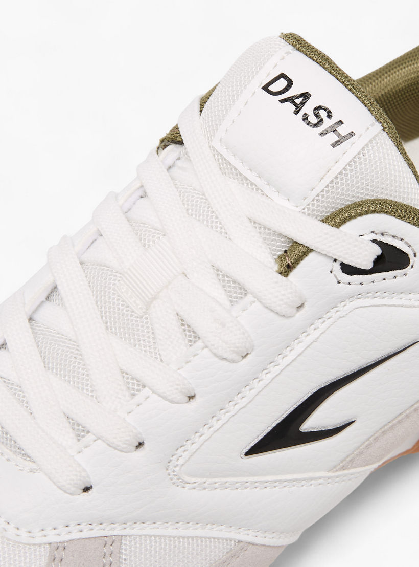 Dash Panelled Lace-Up Sports Shoes-sports-men-shoes-image-4
