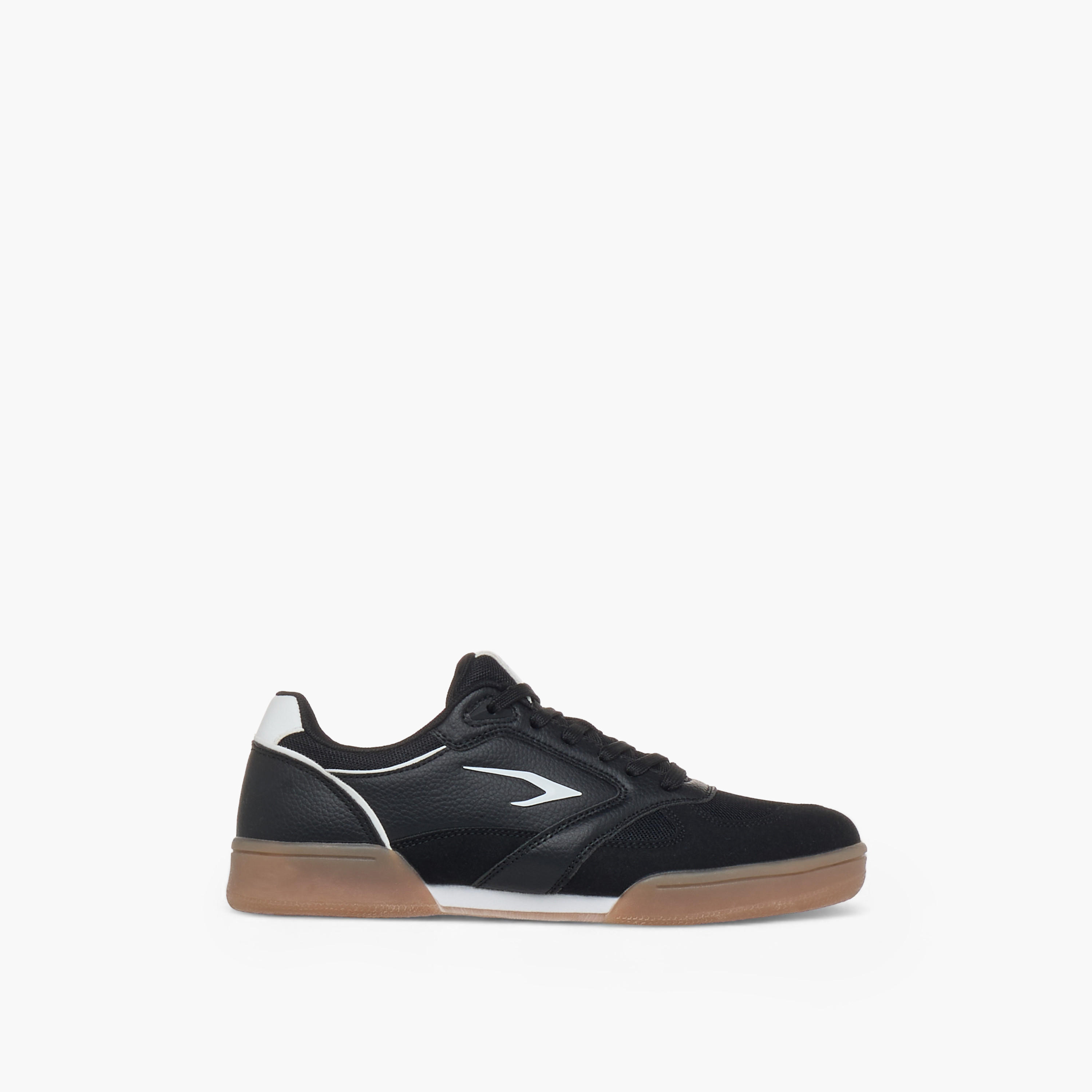 Dash Panelled Lace-Up Sports Shoes-sports-men-shoes-image-3