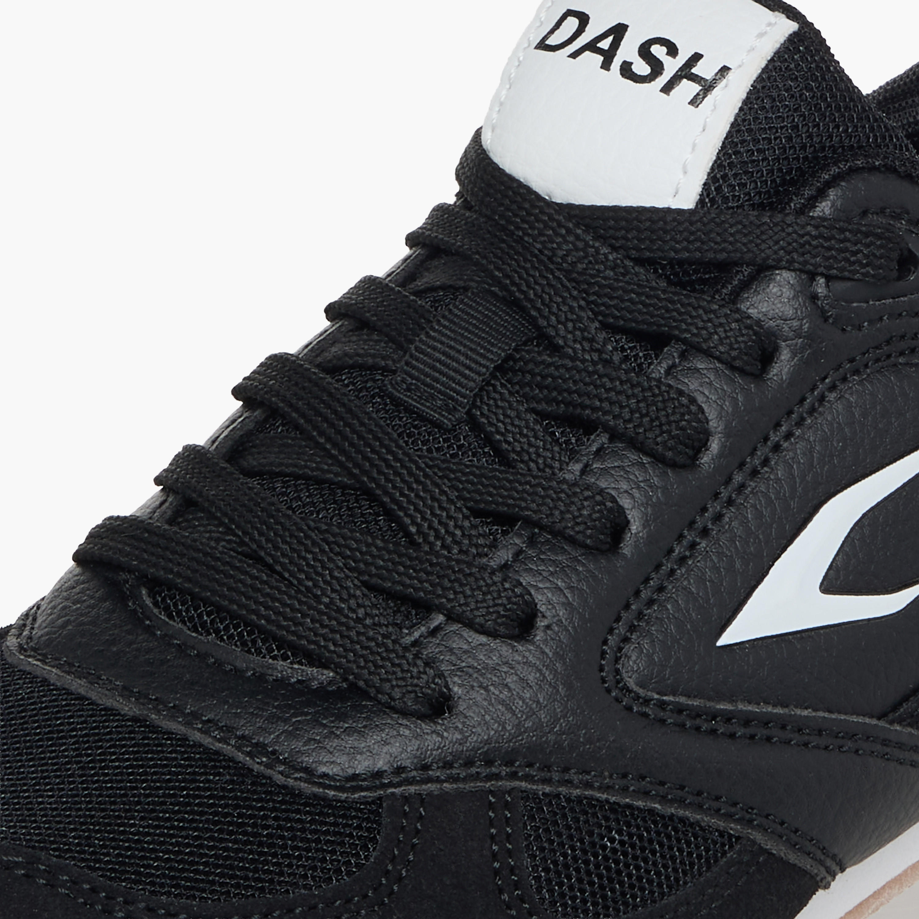 Dash Panelled Lace-Up Sports Shoes-sports-men-shoes-image-4