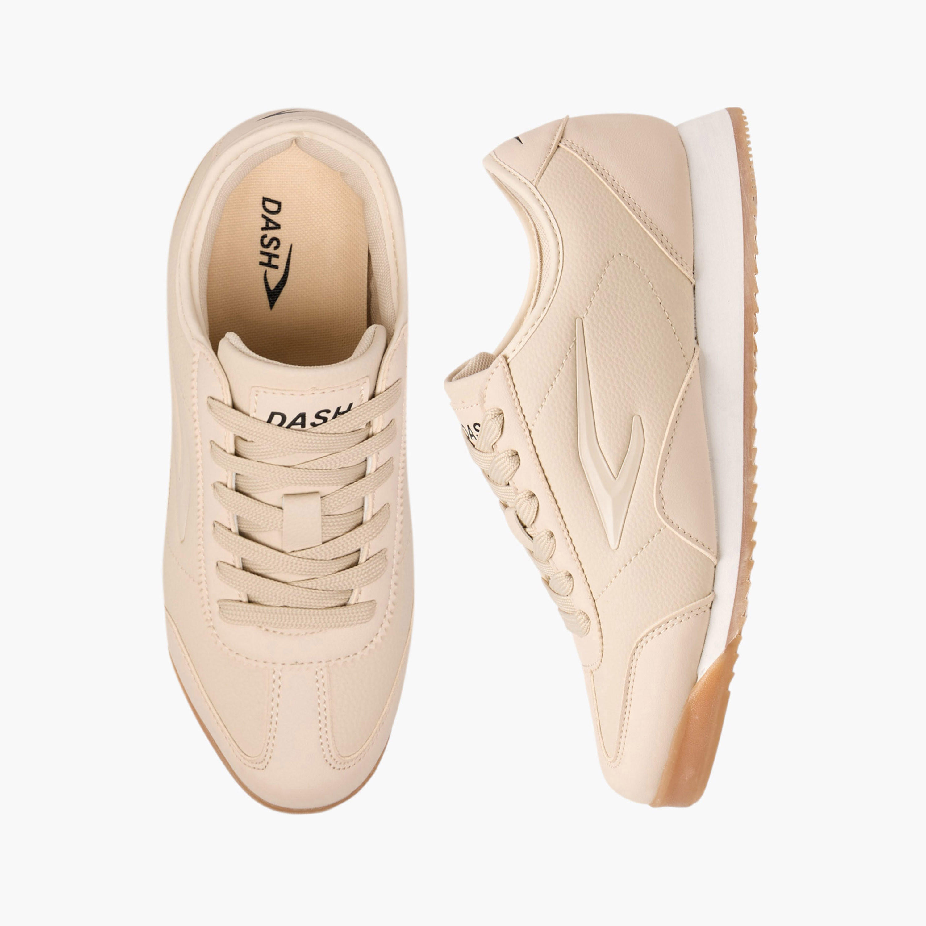 حذاء سنيكرز بألواح ورباط إغلاق من داش-women-shoes-sneakers-image-1
