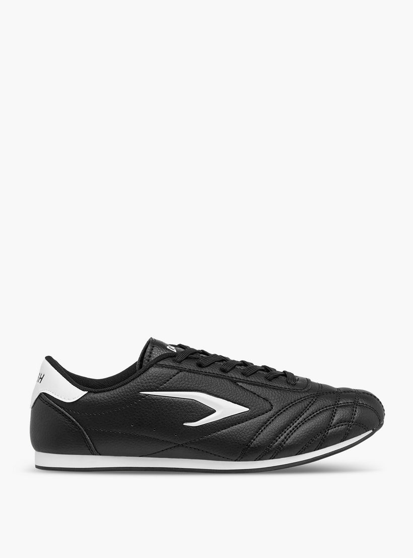 Dash Stitch Detail Sneakers with Lace-Up Closure-women-shoes-sneakers-image-4