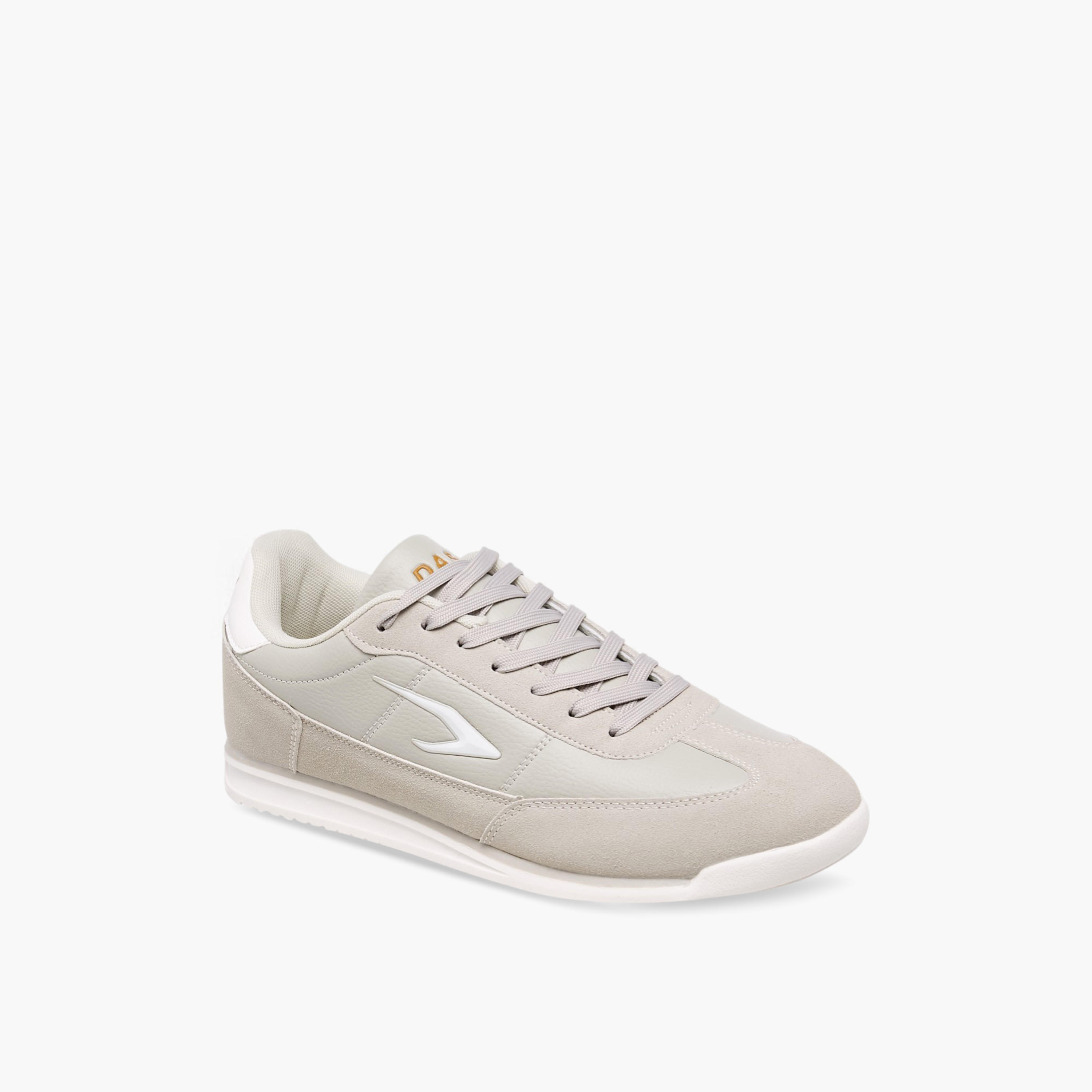 Dash Solid Lace-Up Sports Shoes-sports-men-shoes-image-2