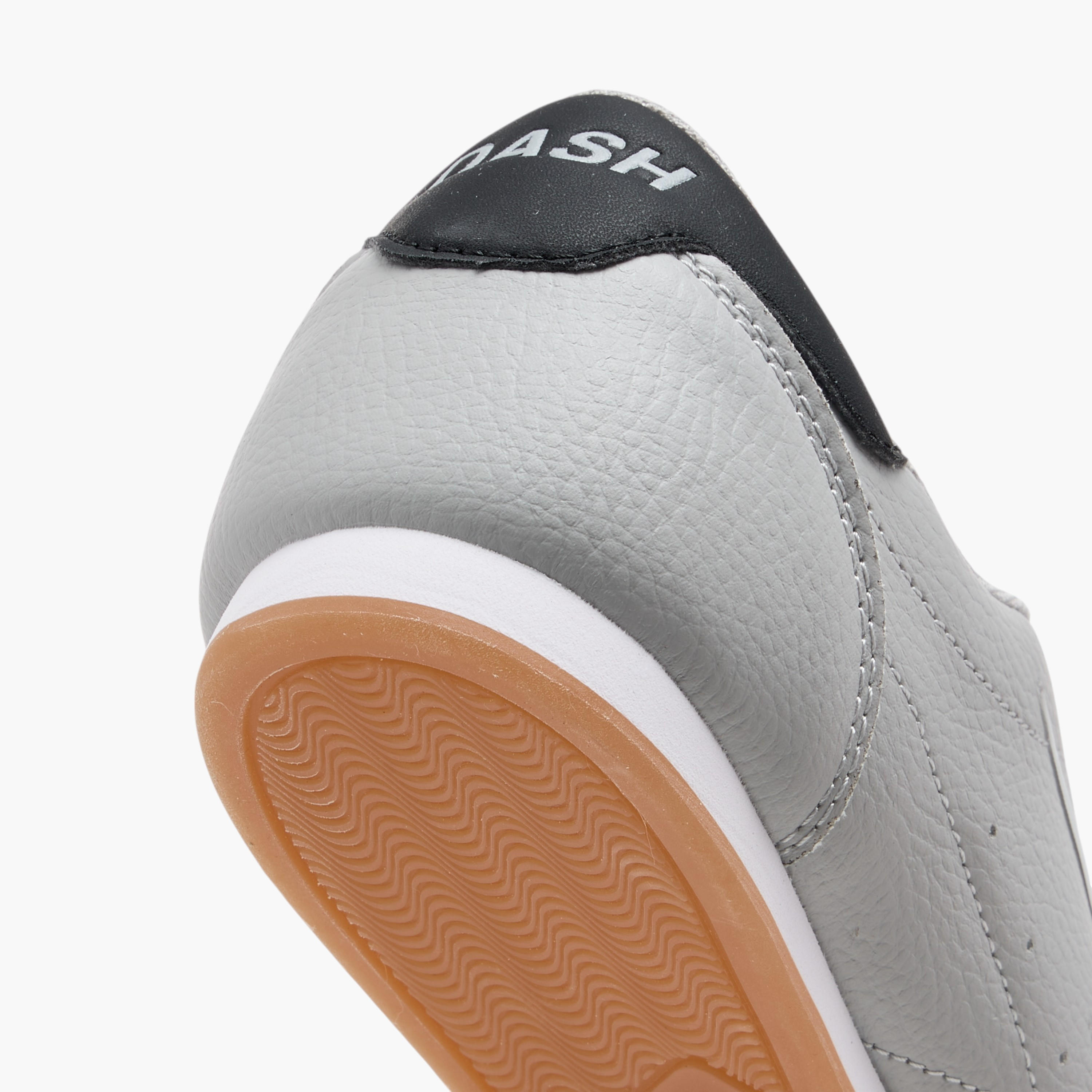 Dash Panelled Sneakers with Lace-Up Closure-men-shoes-sneakers-image-5