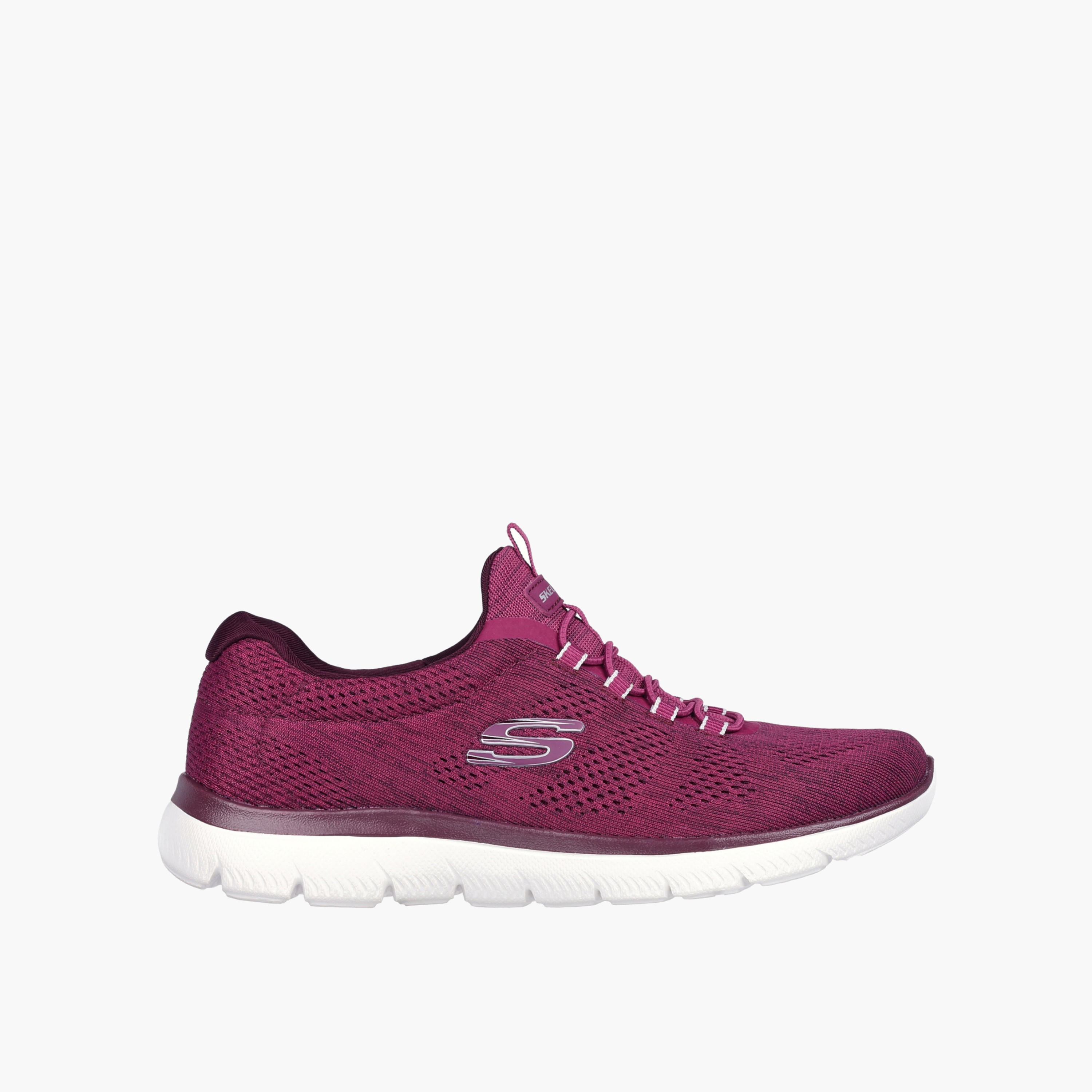 Skechers Women SUMMITS Logo Slip-On Sports Shoes-sports-women-shoes-image-1