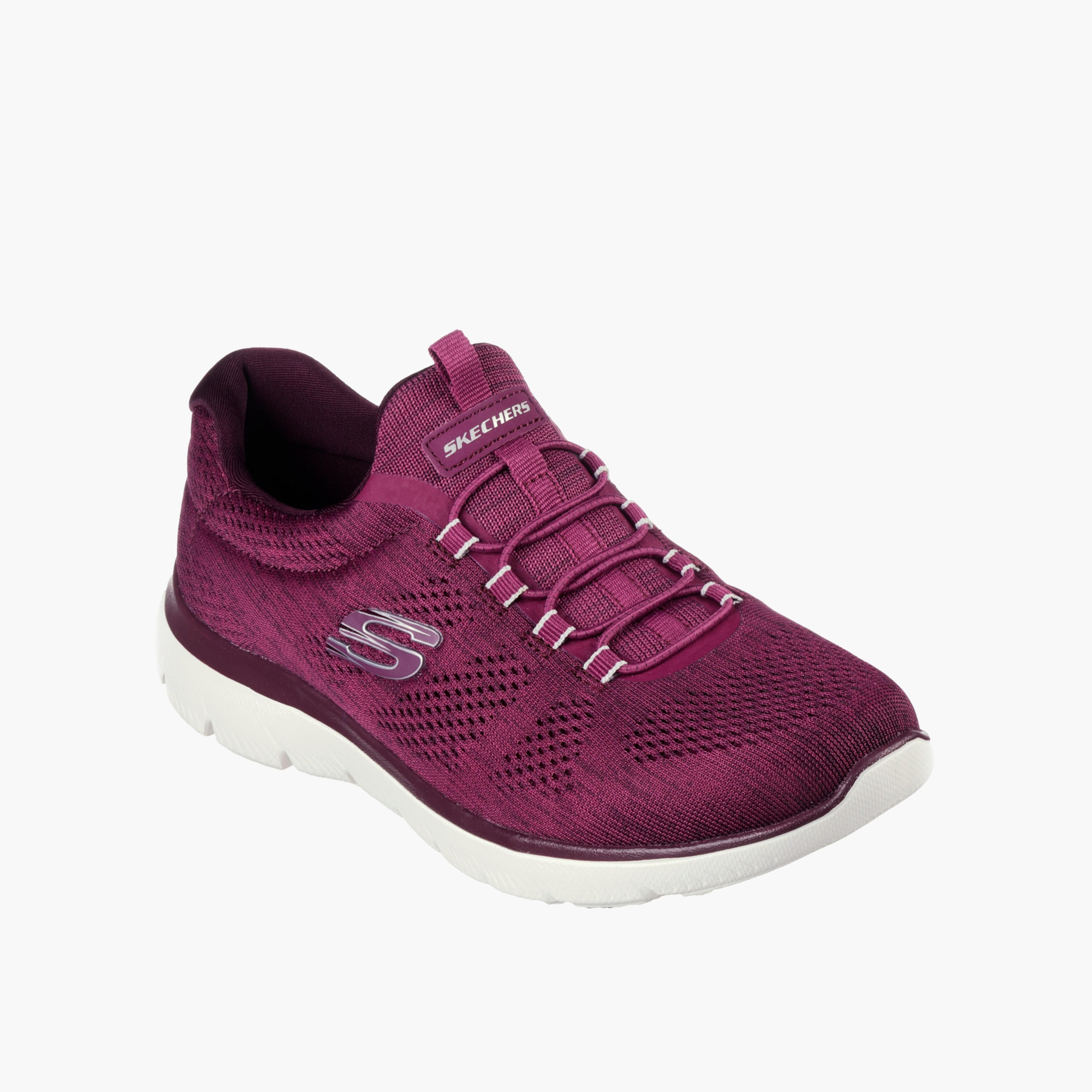 Skechers Women SUMMITS Logo Slip-On Sports Shoes-sports-women-shoes-image-4