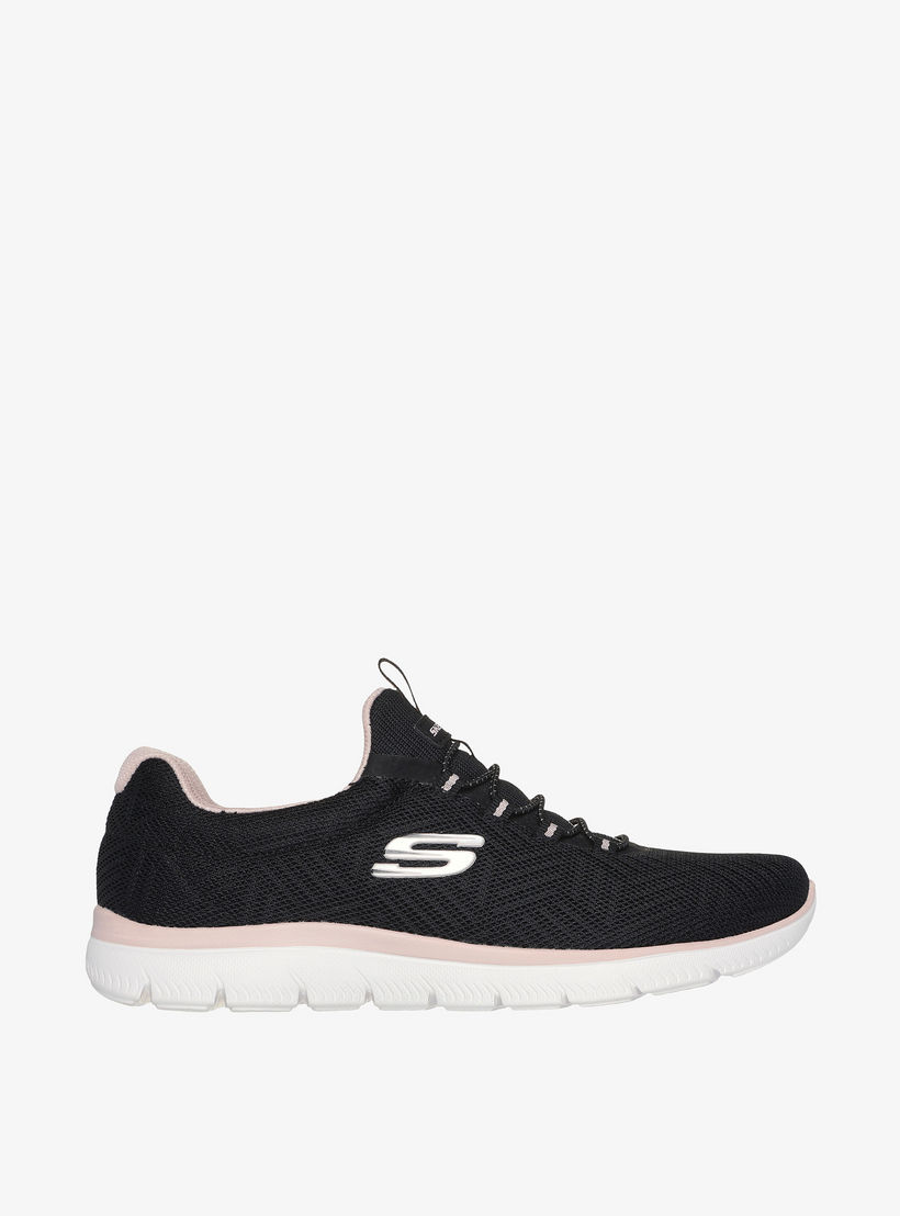 Skechers Women's SUMMITS Slip-On Sports Shoes - 150119-BKPK-sports-women-shoes-image-5