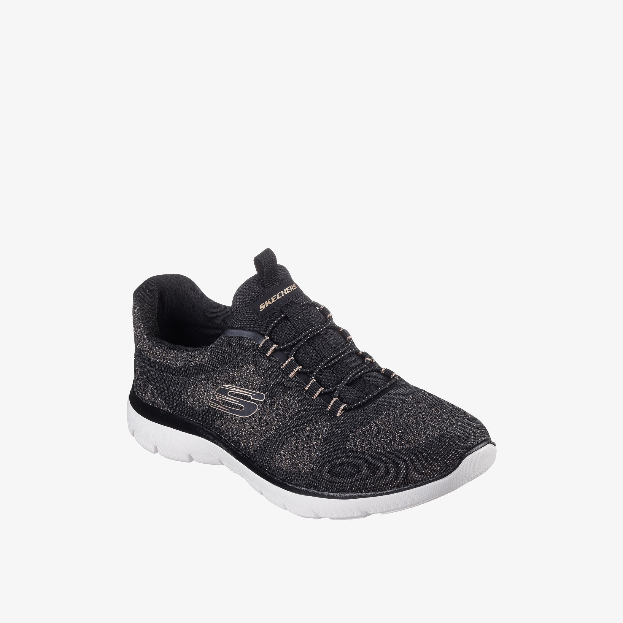 حذاء رياضي بارز الملمس برباط إغلاق للنساء من سكيتشرز - SUMMITS-sports-women-shoes-image-1