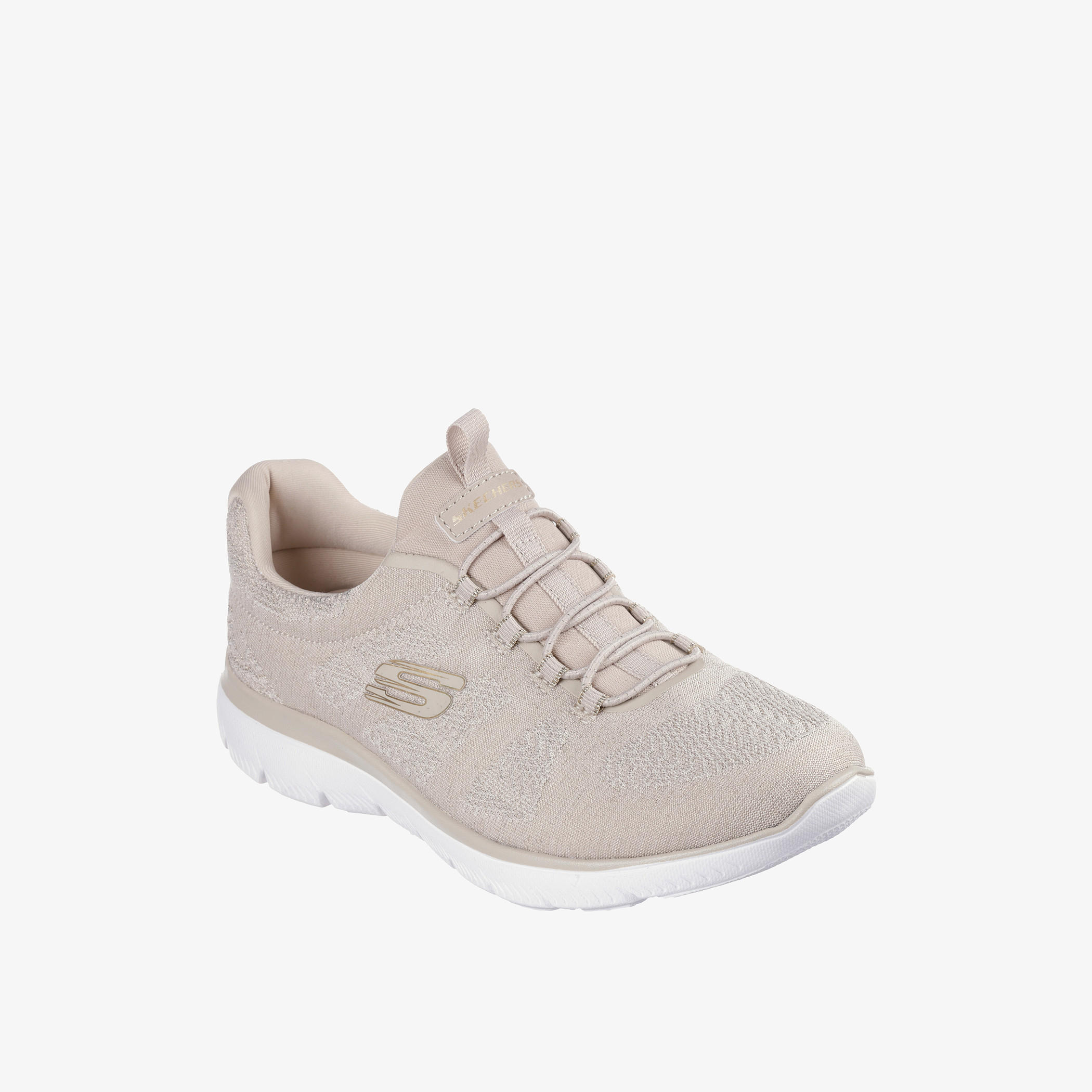 Skechers Women's Textured Sports Shoes with Lace-Up Closure - SUMMITS-sports-women-shoes-image-1