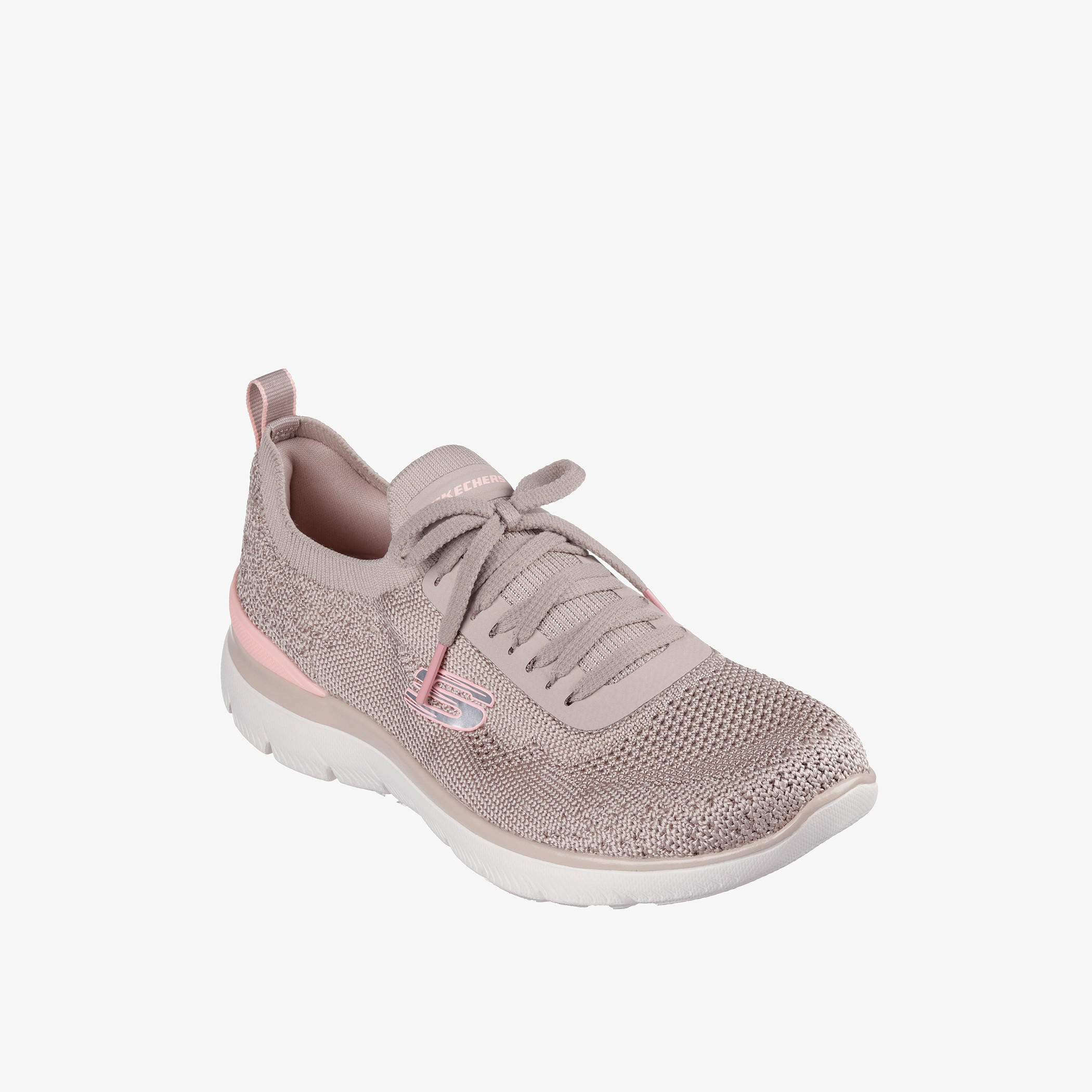 حذاء رياضي بارز الملمس برباط إغلاق للنساء من سكيتشرز - 150122-TPPK-sports-women-shoes-image-1