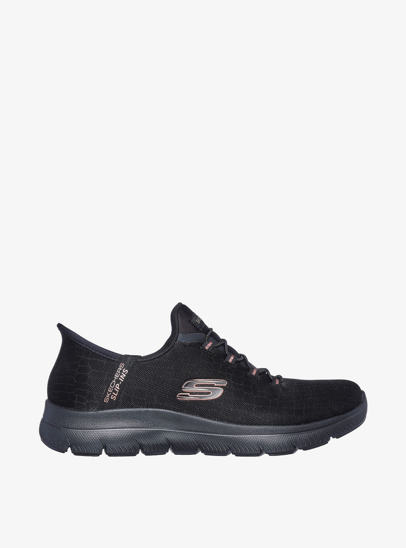 Skechers Women's Logo Print Sports Shoes with Slip-On Closure - 2035-sports-women-shoes-image-2