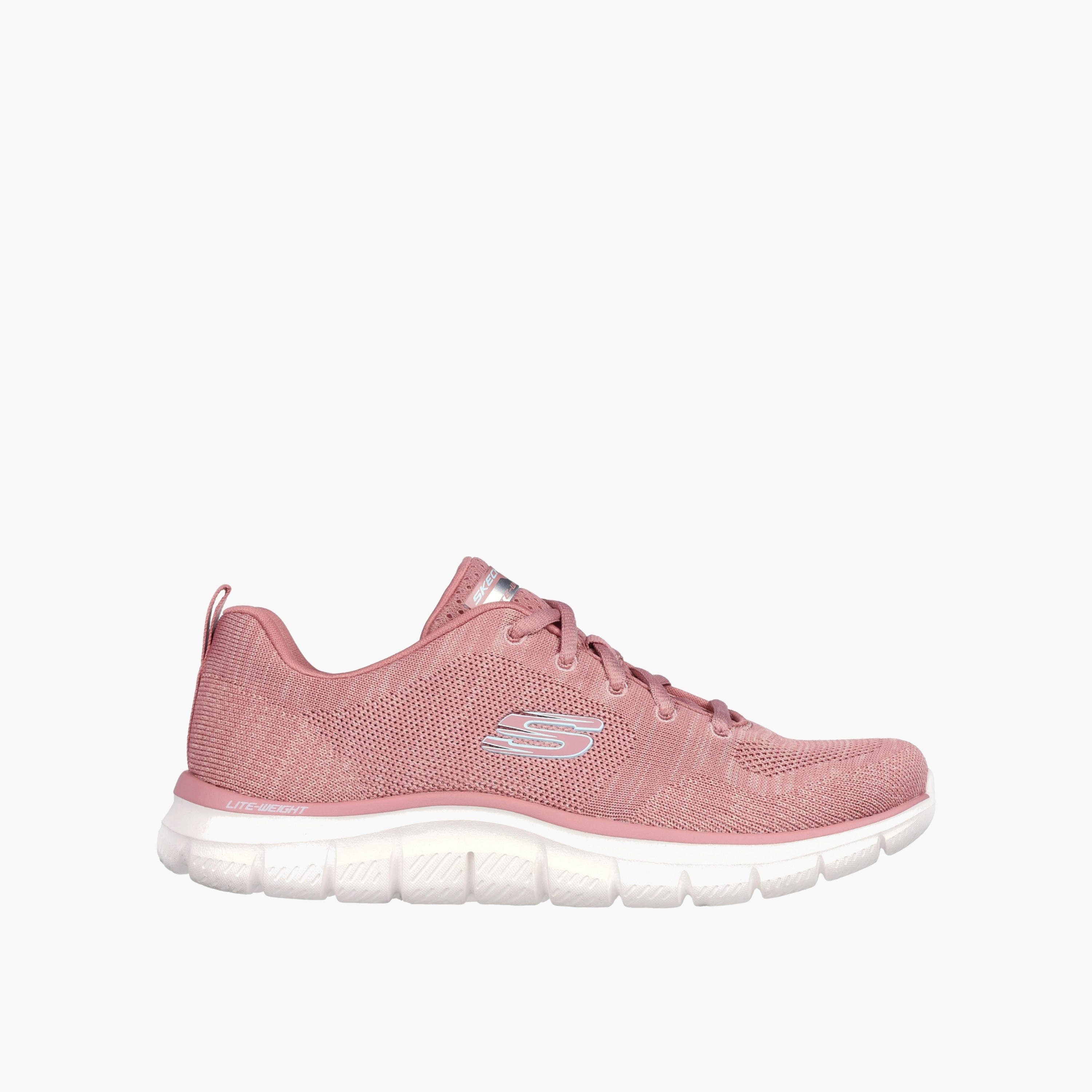 Skechers Women TRACK Logo Slip-On Sports Shoes-sports-women-shoes-image-1