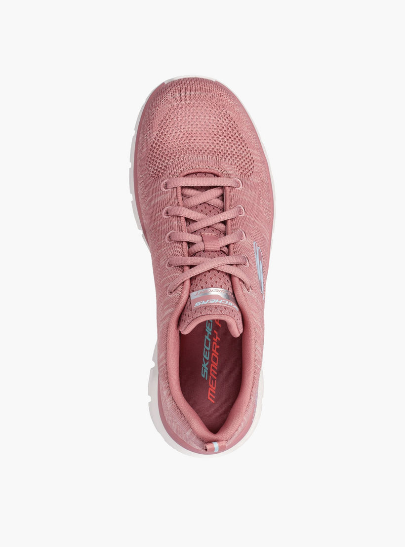 Skechers Women TRACK Logo Slip-On Sports Shoes-sports-women-shoes-image-2