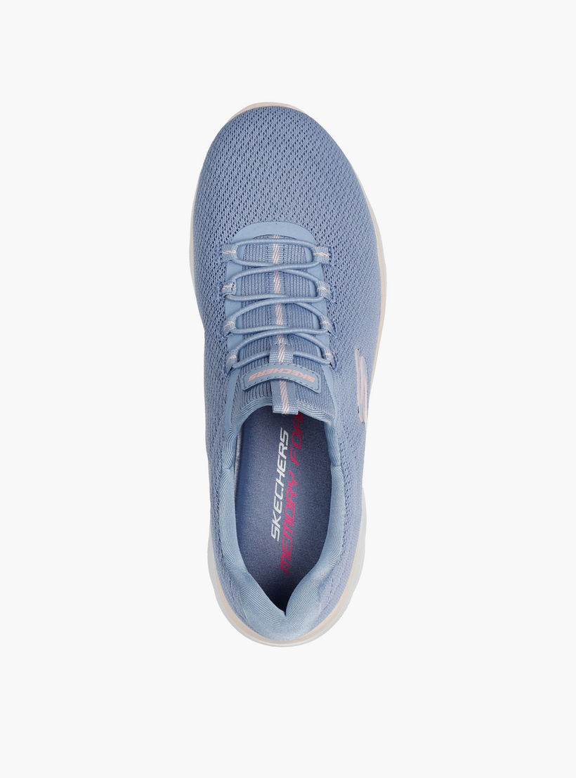 Skechers Women SUMMITS Logo Slip-On Sports Shoes-sports-women-shoes-image-2