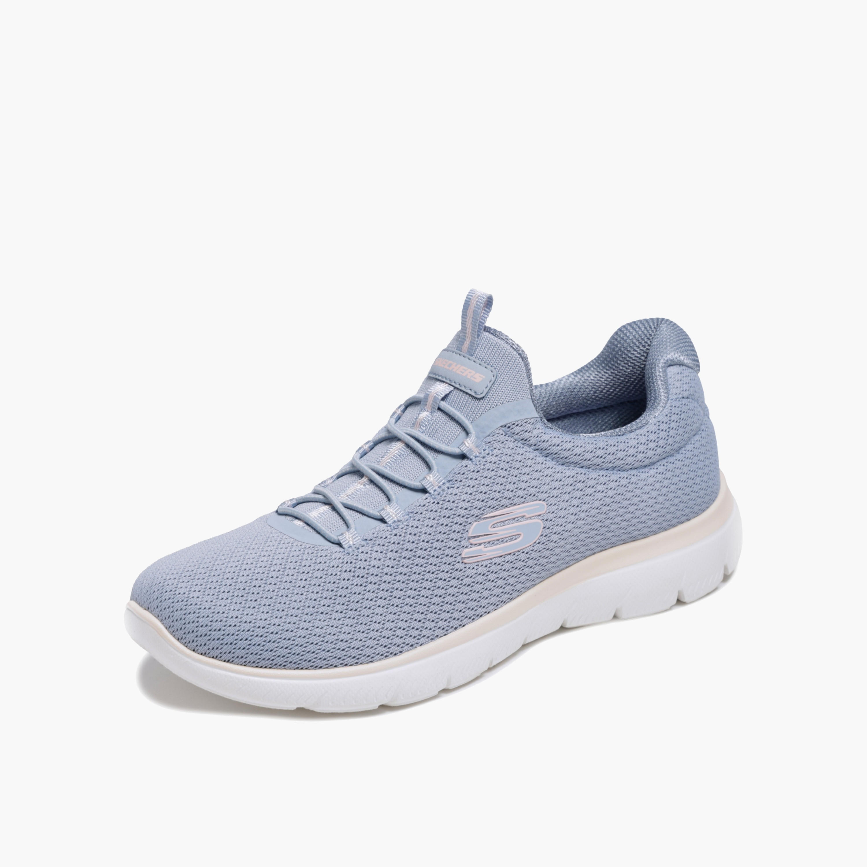 Skechers Women SUMMITS Logo Slip-On Sports Shoes-sports-women-shoes-image-3