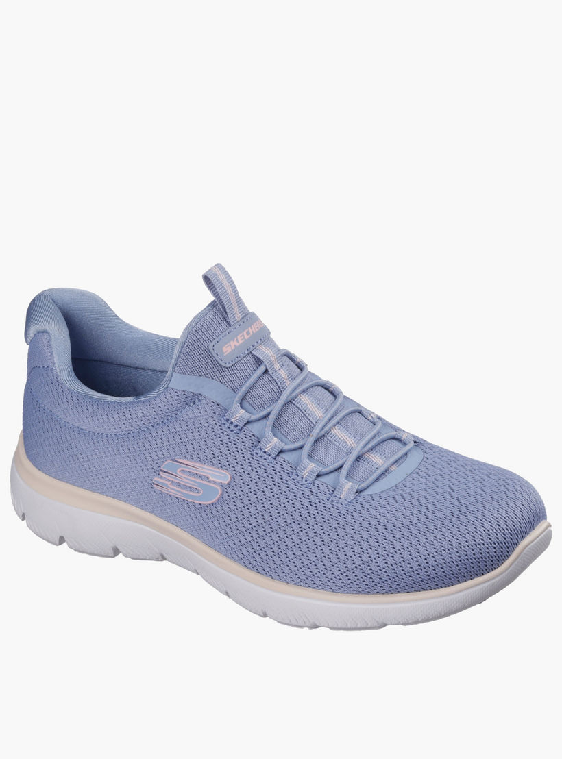 Skechers Women SUMMITS Logo Slip-On Sports Shoes-sports-women-shoes-image-5