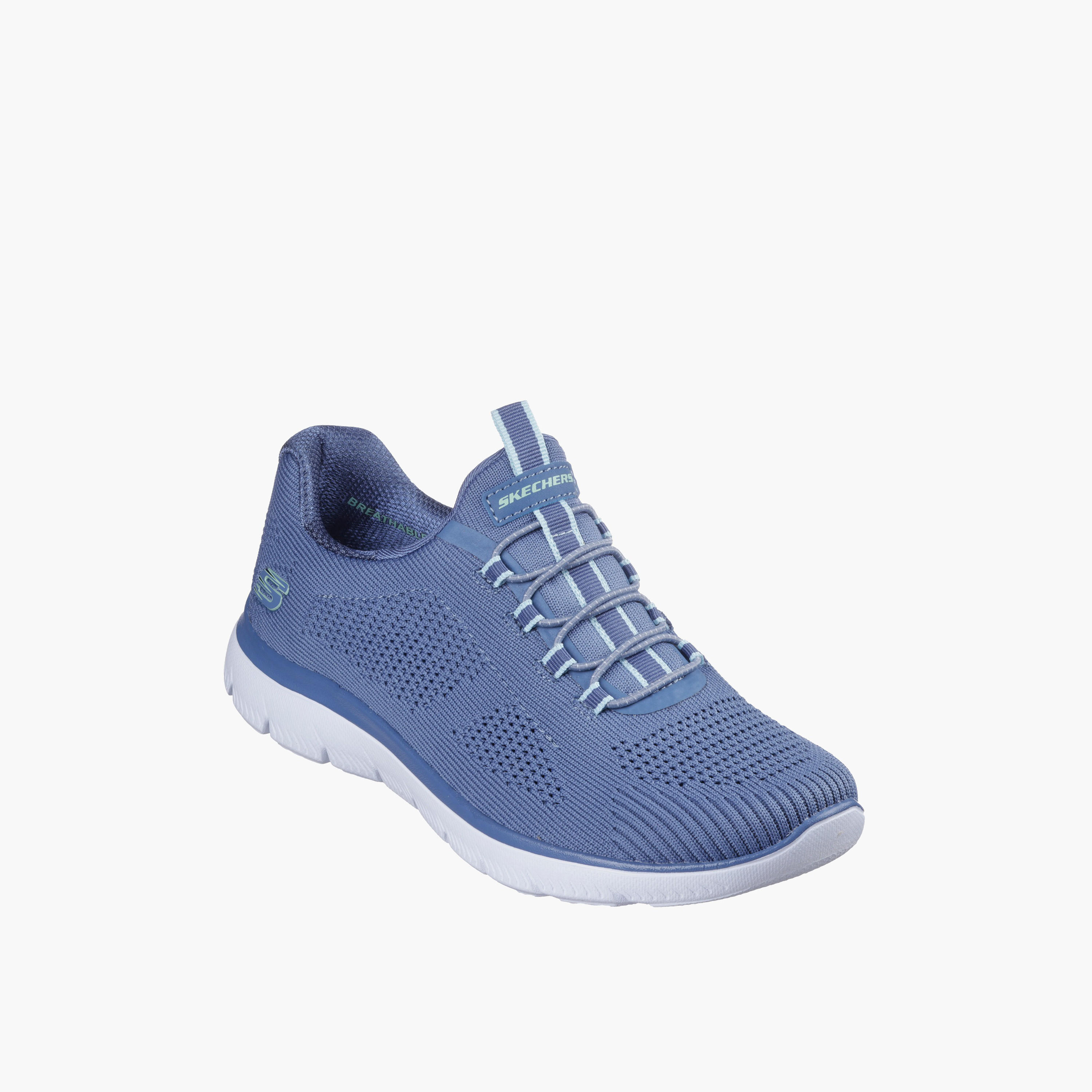 Skechers Women SUMMITS Slip-On Ankle Sneakers-sports-women-shoes-image-1