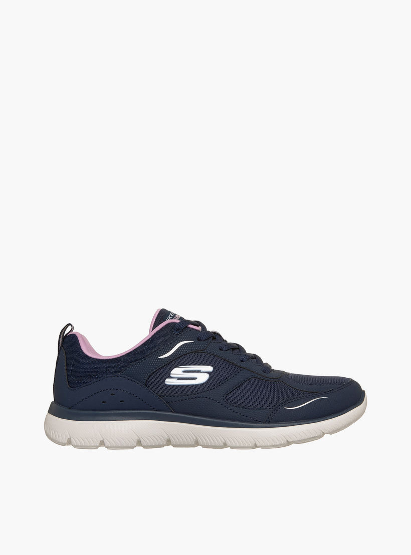 حذاء سنيكرز بطول الكاحل وبرباط للنساء سامتس من سكيتشرز-sports-women-shoes-image-3
