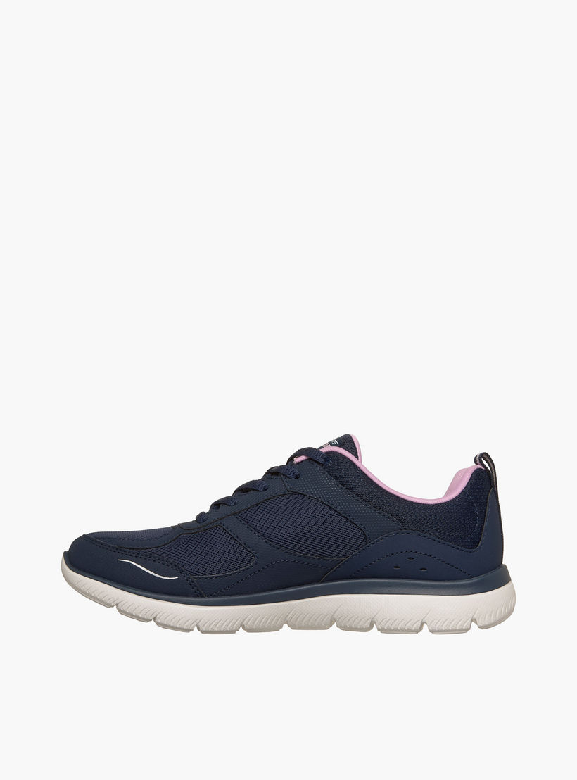 حذاء سنيكرز بطول الكاحل وبرباط للنساء سامتس من سكيتشرز-sports-women-shoes-image-5