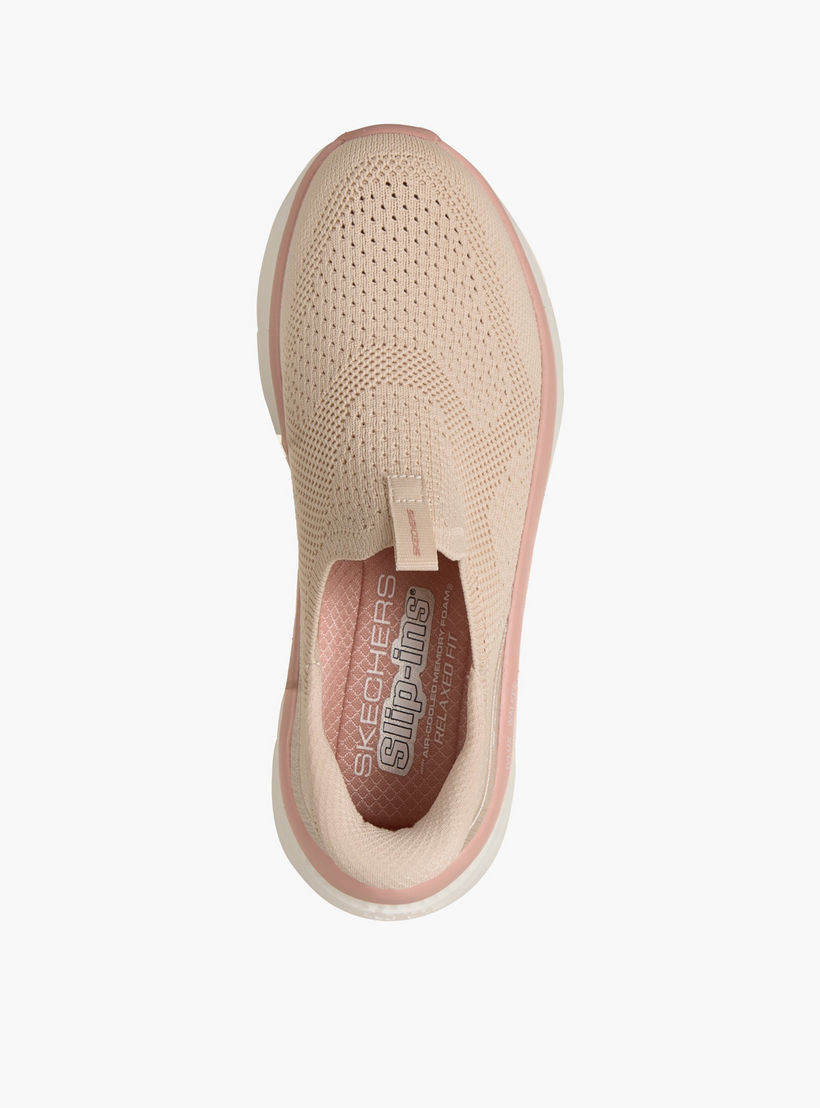 Skechers Women D'LUX WALKER 3.0 Slip-On Sports Shoes-women-shoes-sneakers-image-2