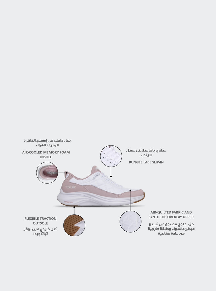 Skechers Women Contour Foam Slip-On Walking Shoes-sports-women-shoes-image-2