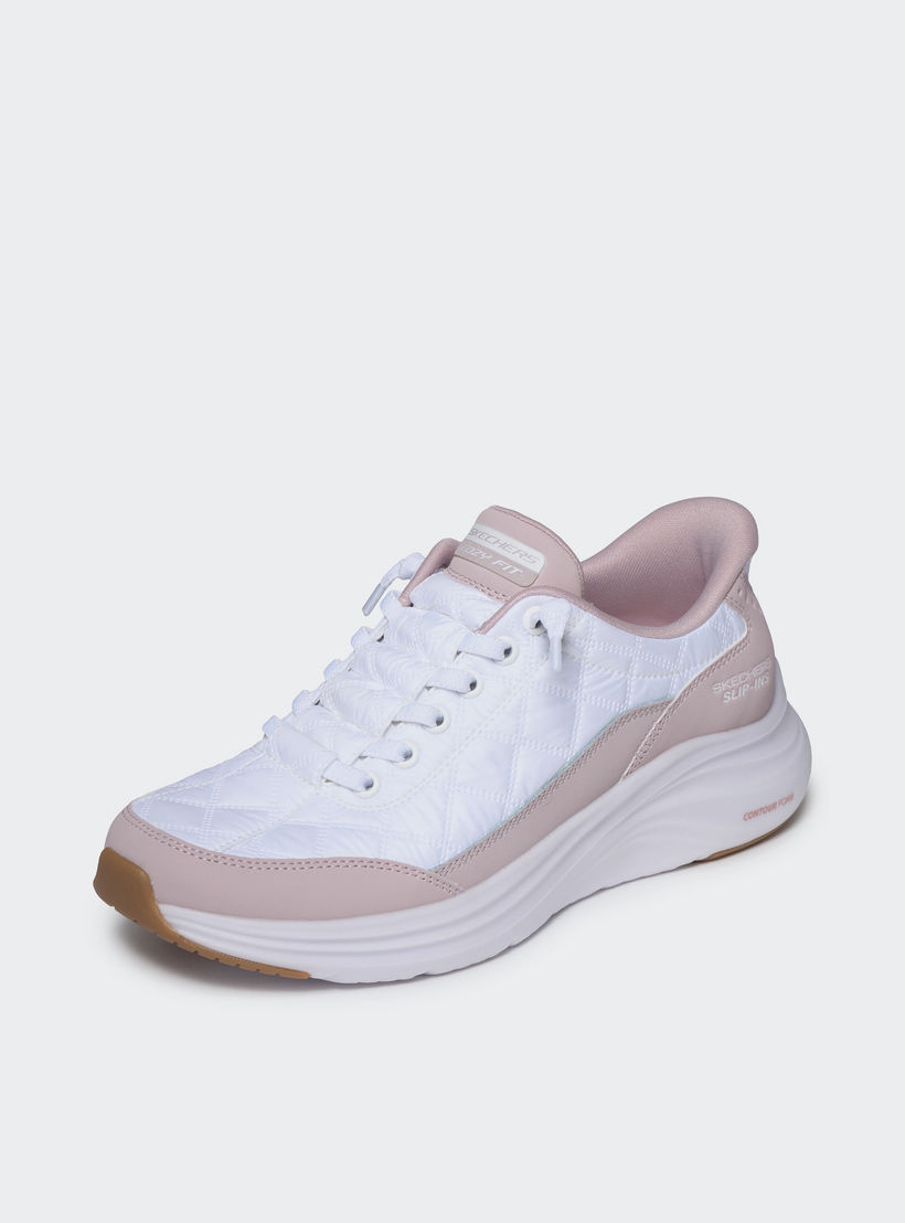 Skechers Women Contour Foam Slip-On Walking Shoes-sports-women-shoes-image-4