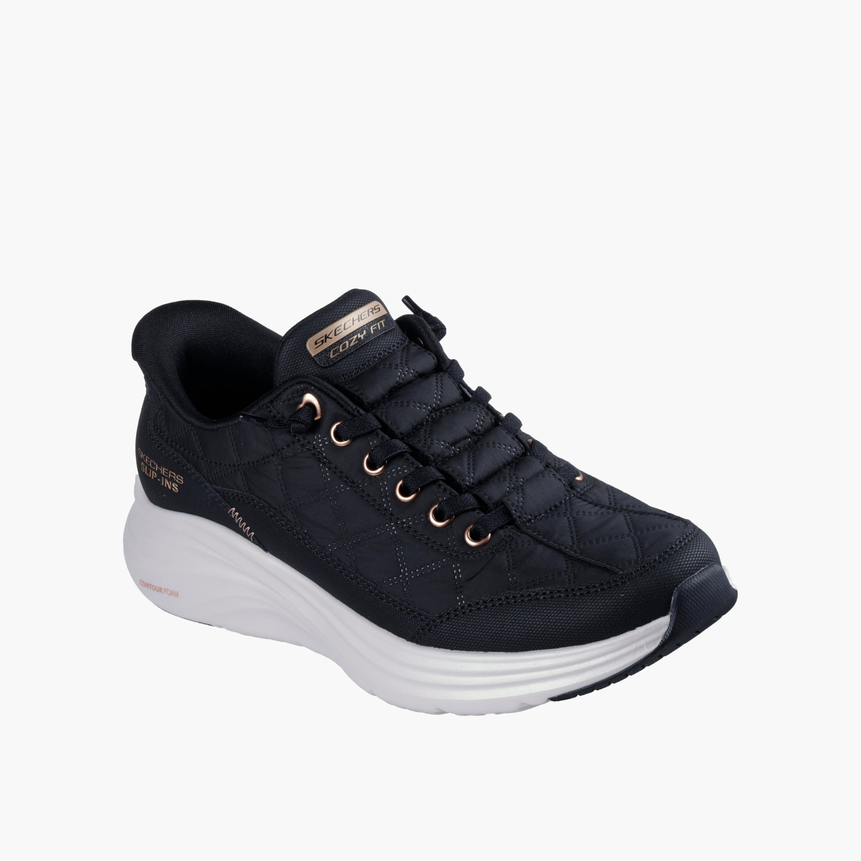 Skechers Women CONTOUR FOAM Lace-Up Sports Shoes-sports-women-shoes-image-4
