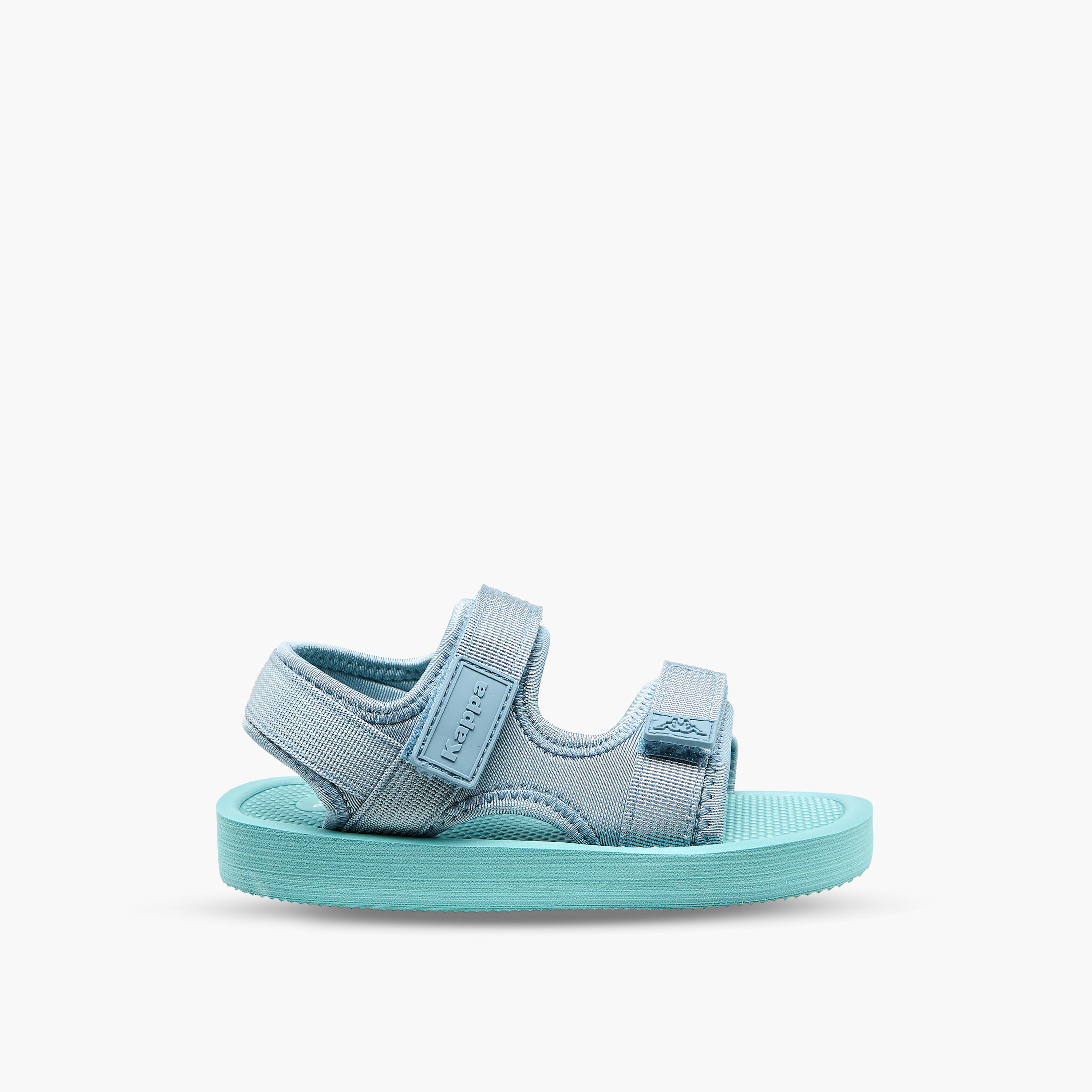 Kappa Sandals with Hook & Loop Closure- Logo Detail-baby-boys-shoes-sandals-image-2