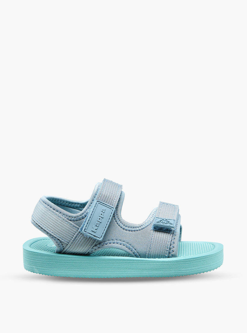 Kappa Sandals with Hook & Loop Closure- Logo Detail-baby-boys-shoes-sandals-image-2