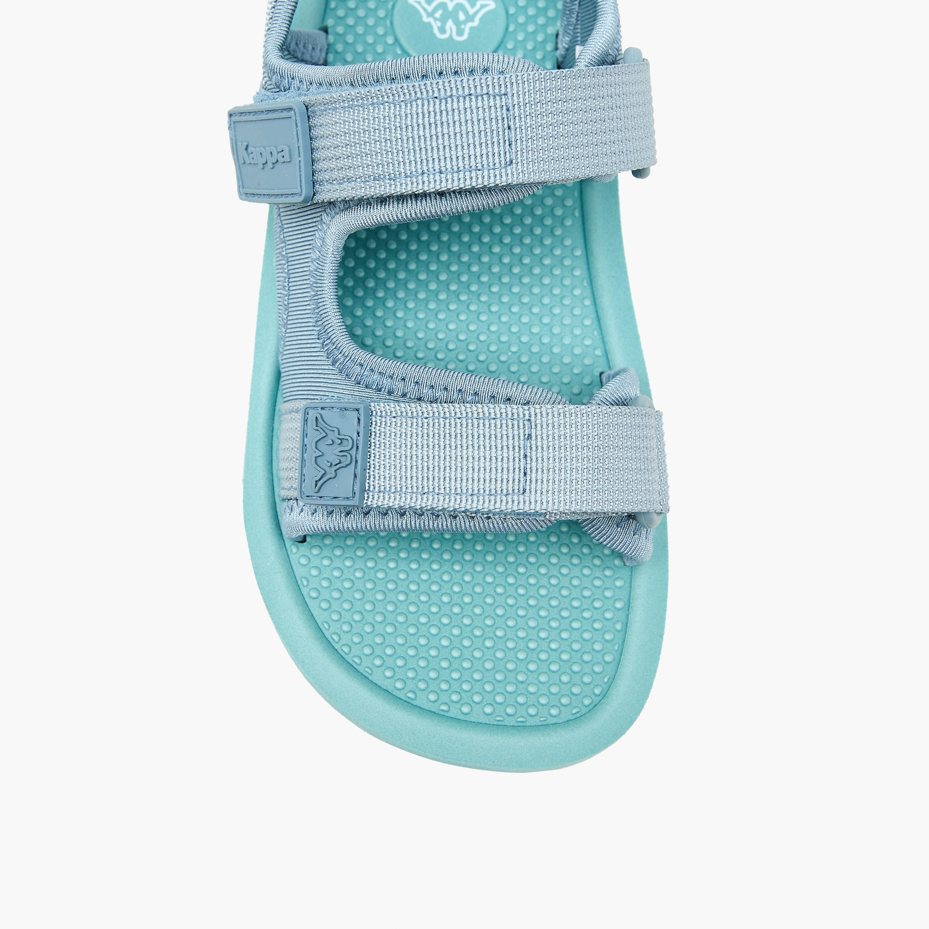 Kappa Sandals with Hook & Loop Closure- Logo Detail-baby-boys-shoes-sandals-image-3