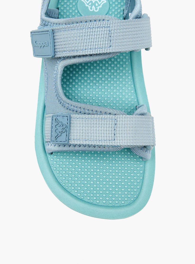 Kappa Sandals with Hook & Loop Closure- Logo Detail-baby-boys-shoes-sandals-image-3