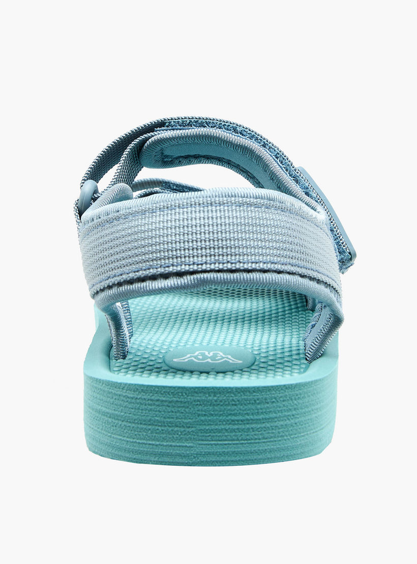 Kappa Sandals with Hook & Loop Closure- Logo Detail-baby-boys-shoes-sandals-image-4