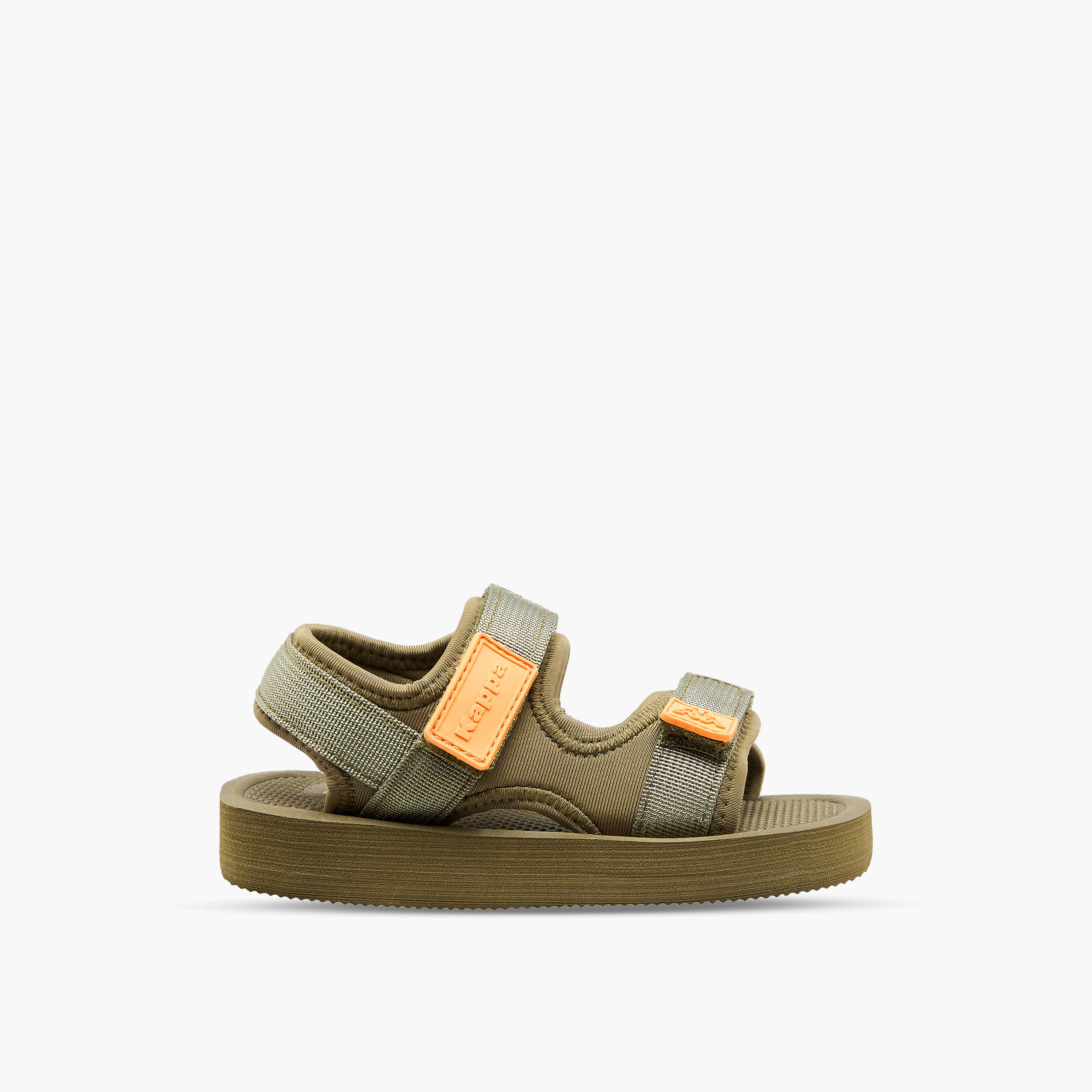 Kappa Sandals with Hook & Loop Closure- Logo Detail-baby-boys-shoes-sandals-image-2