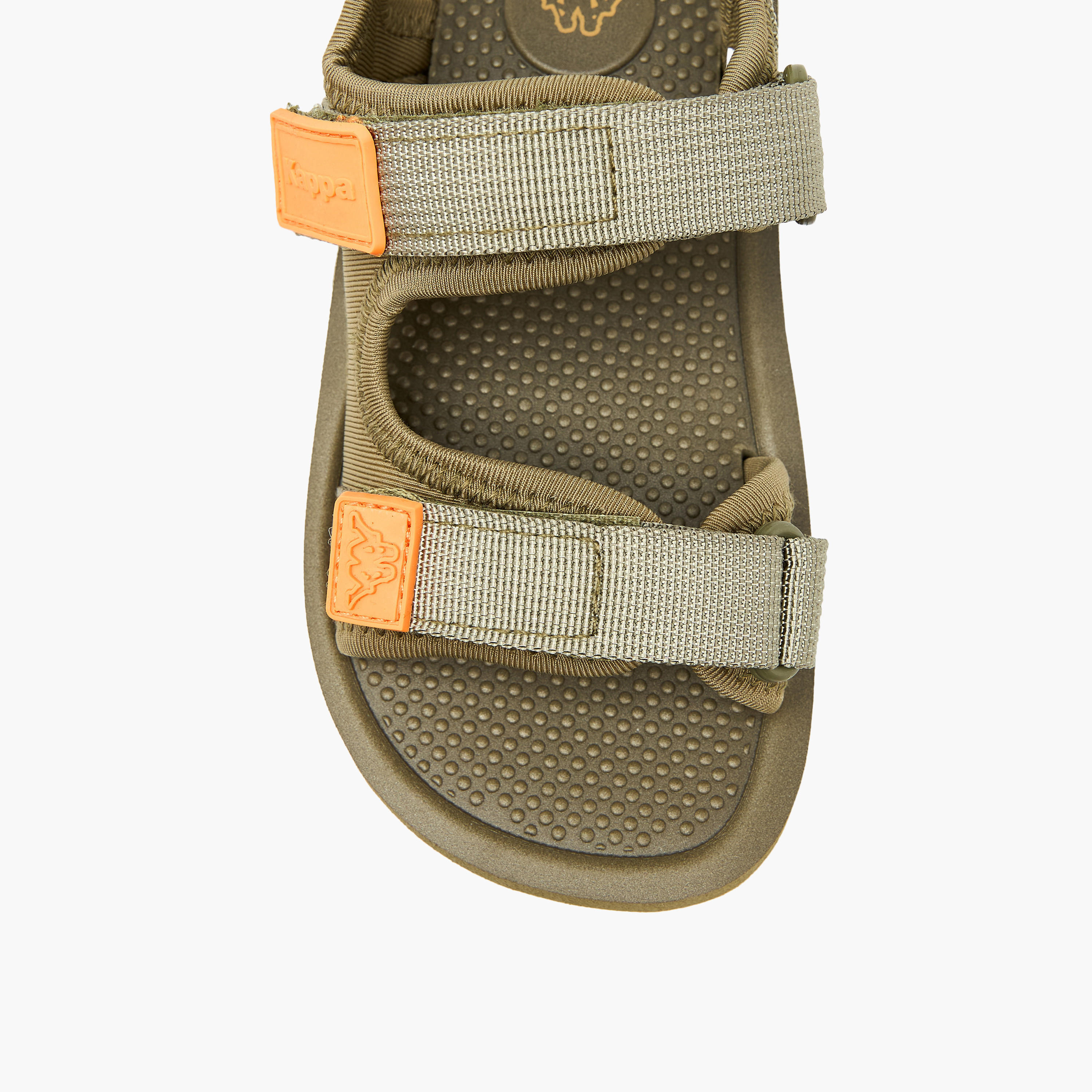 Kappa Sandals with Hook & Loop Closure- Logo Detail-baby-boys-shoes-sandals-image-3